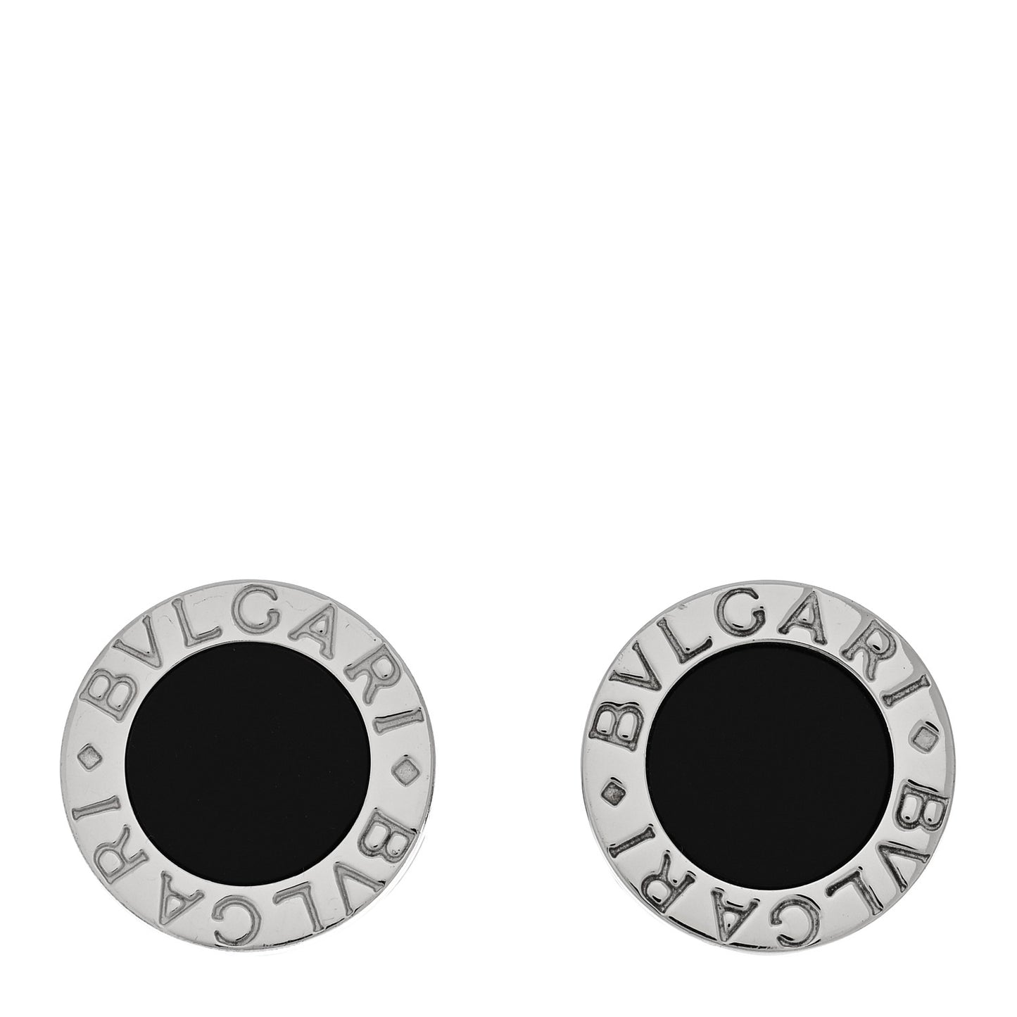 Sterling Silver Black Onyx Cufflinks