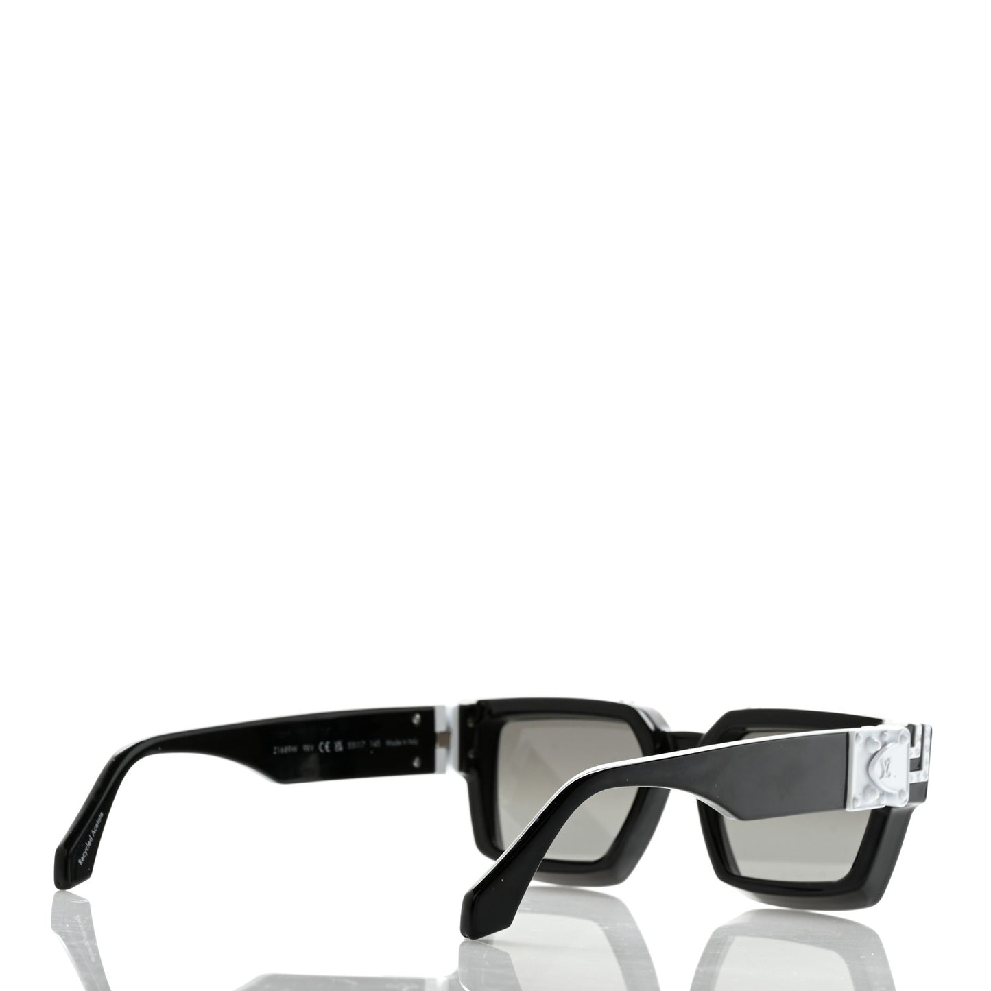 Acetate Metal 1.1 Millionaires Sunglasses Z1689W Black