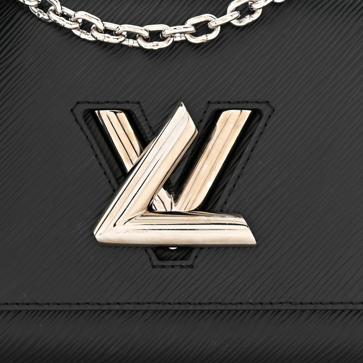 Epi Twist Shoulder Bag MM Black