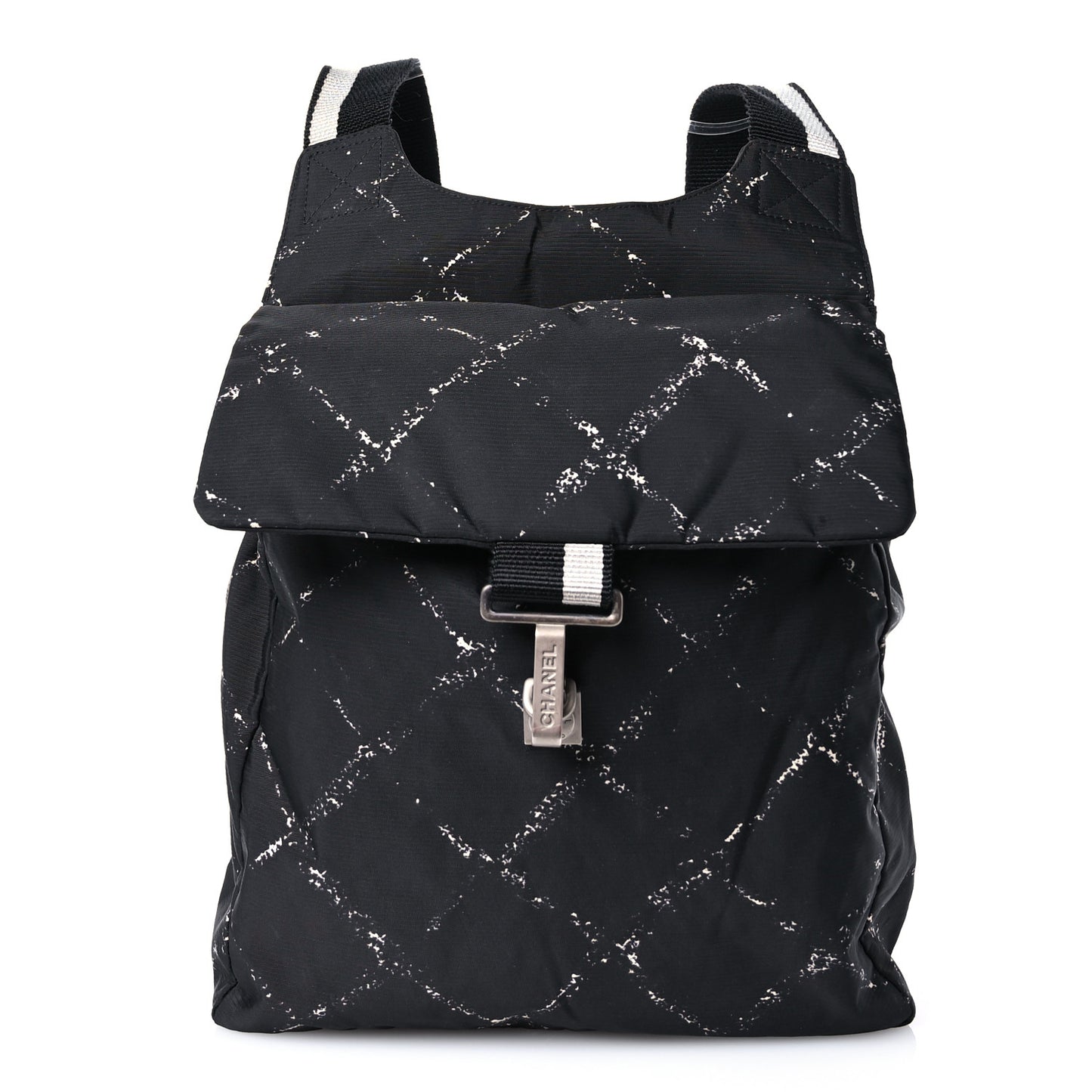 Nylon Travel Backpack Black