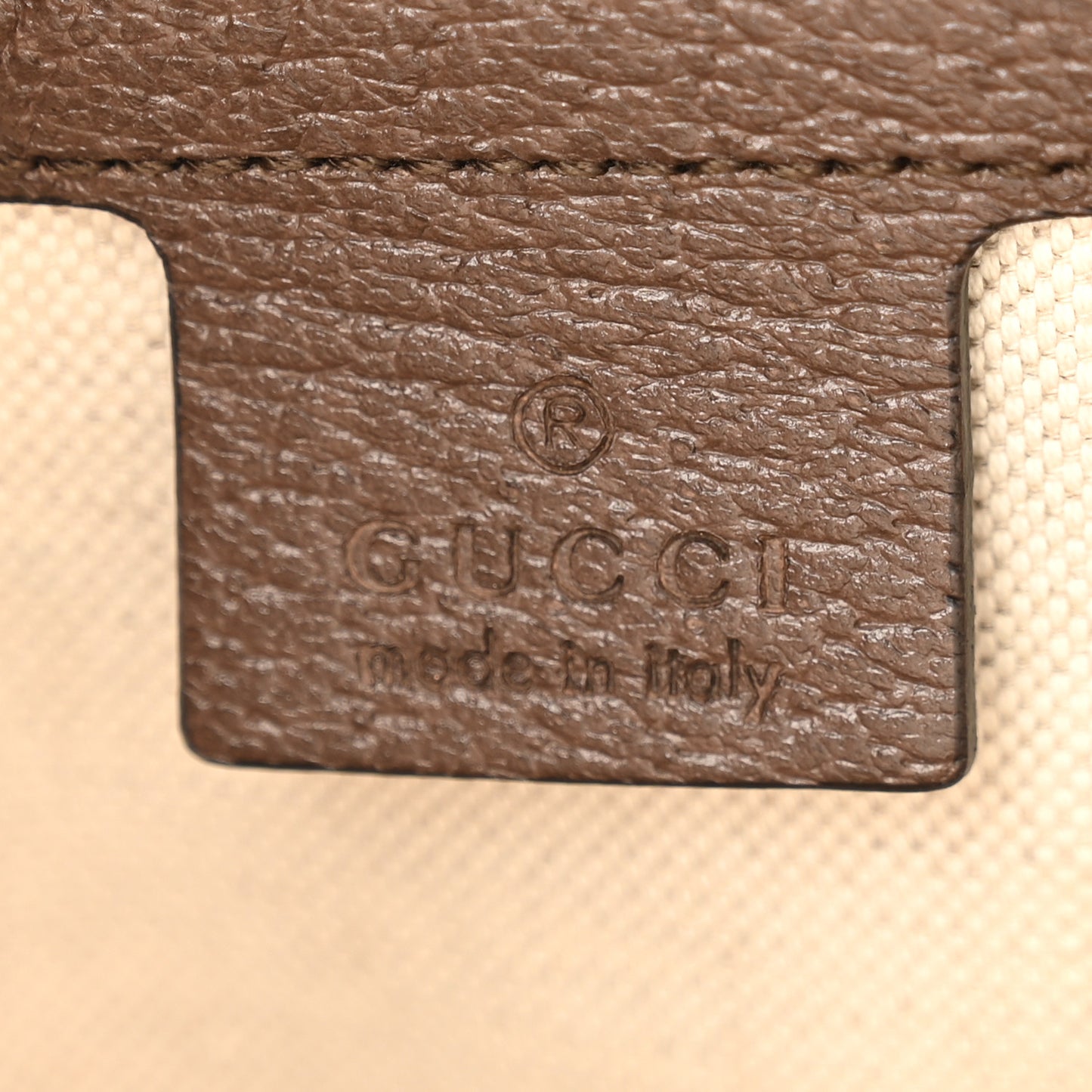 GG Supreme Monogram Web Small Ophidia Messenger Bag Brown