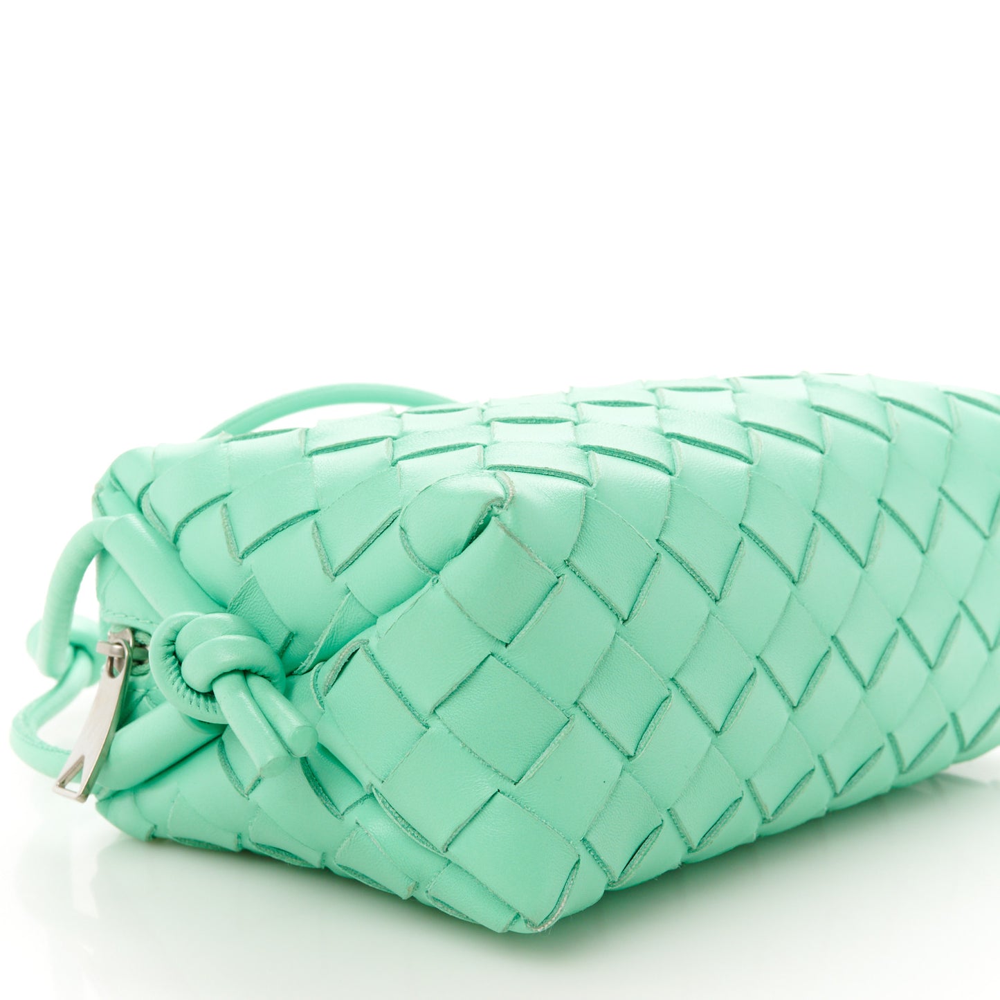 Nappa Intrecciato Mini Loop Camera Bag Siren