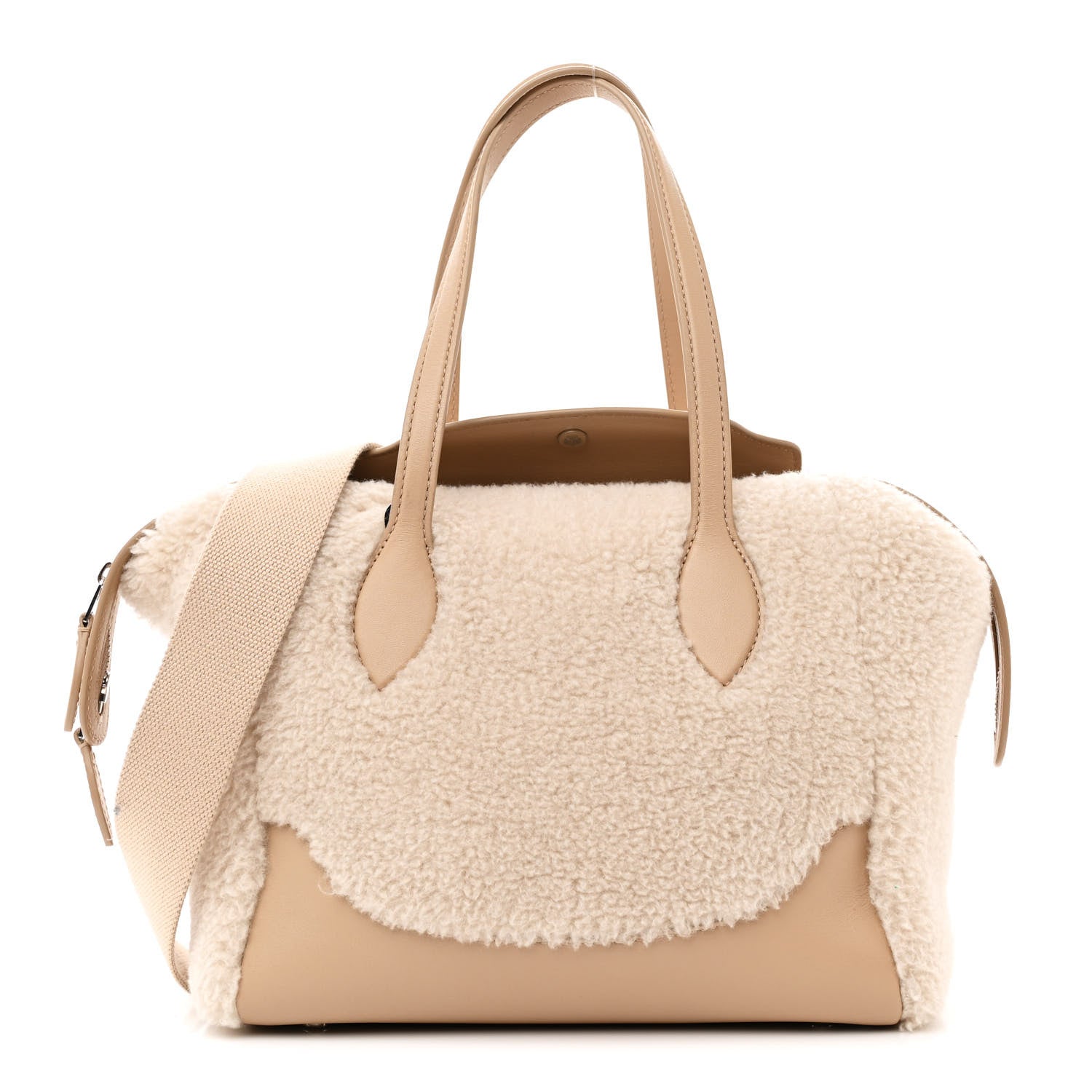 Loro Piana Cashfur Micro Sesia Happy Day Bag Ancient Paper 1591966