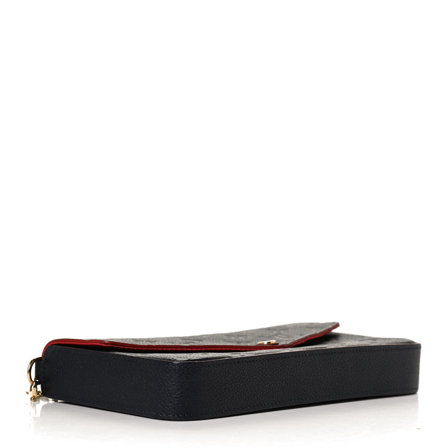 Empreinte Pochette Felicie Chain Wallet Marine Rouge