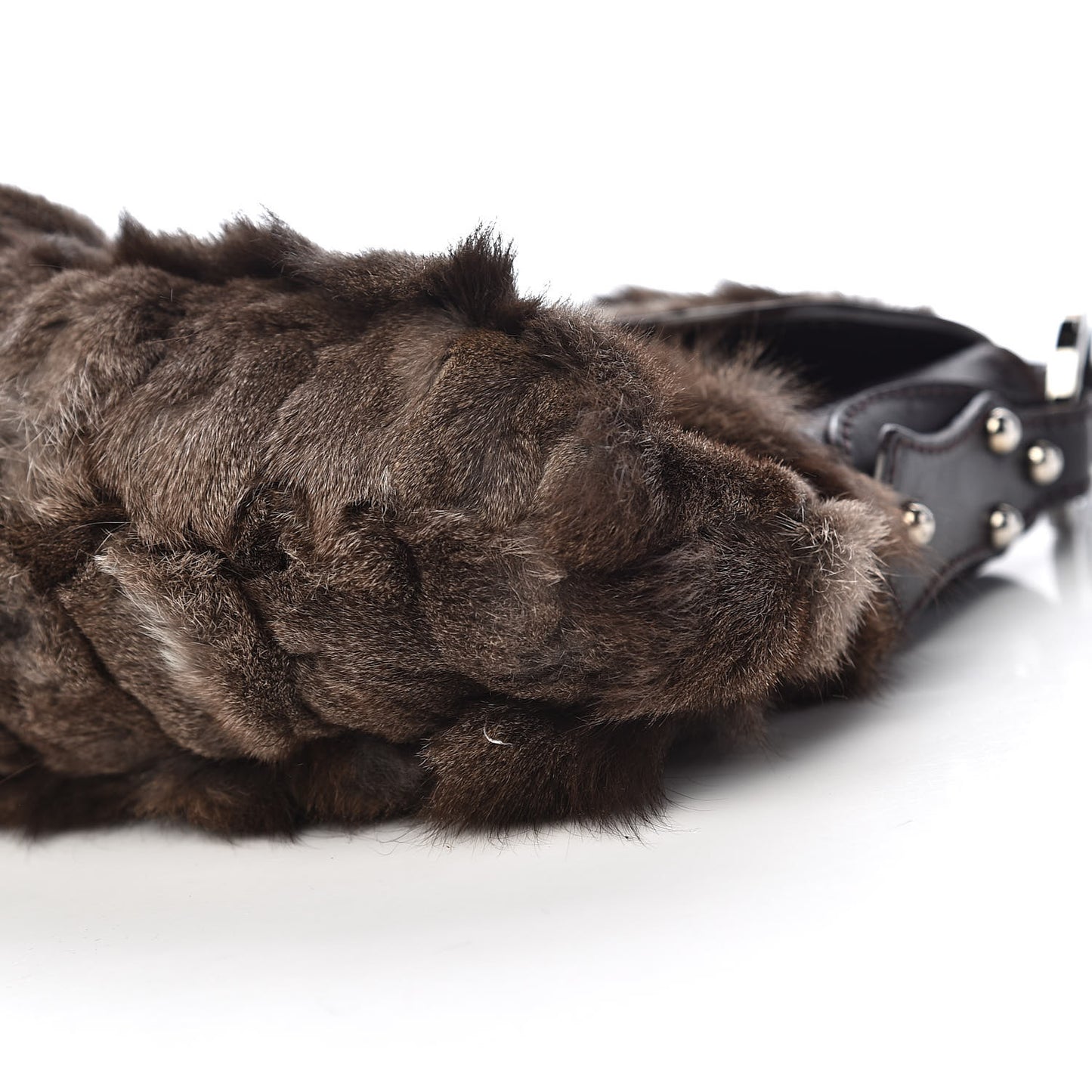 Rabbit Fur Chef Shoulder Bag