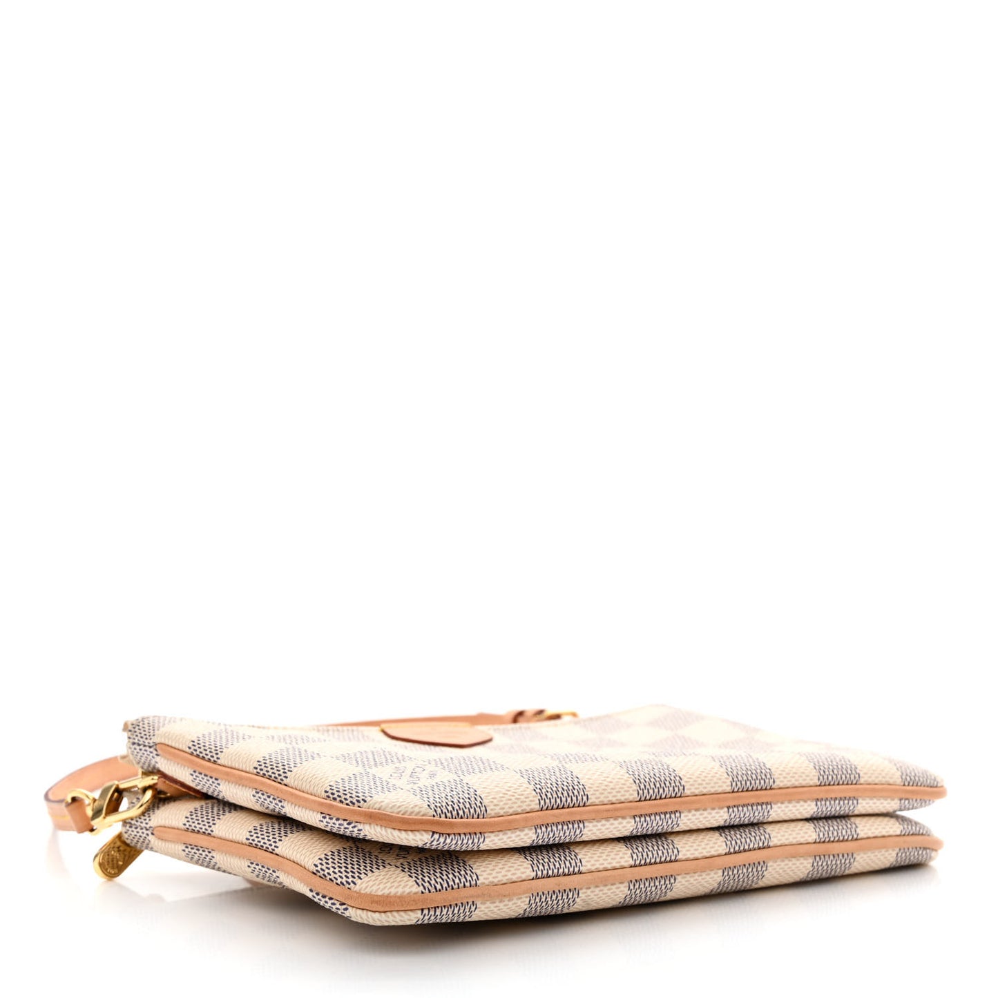 Damier Azur Double Zip Pochette