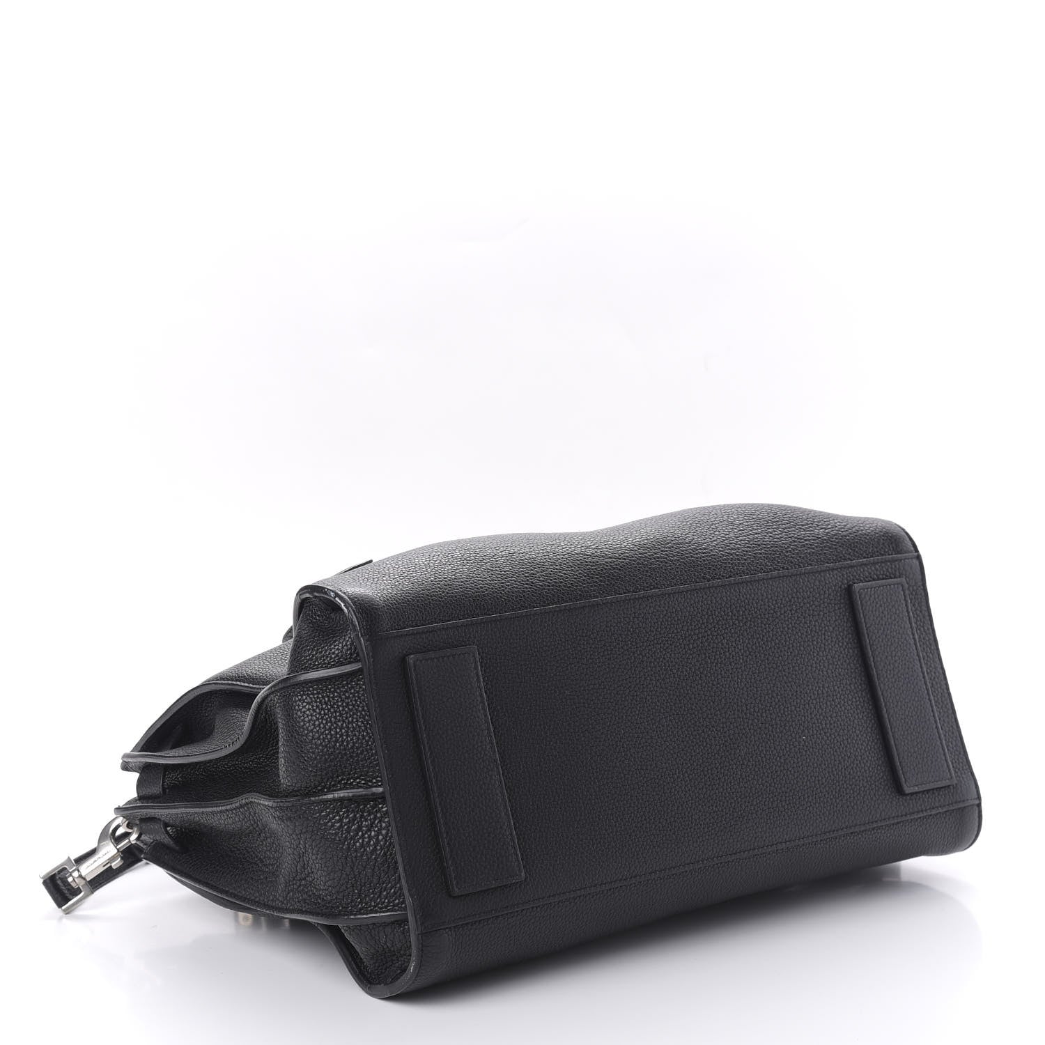 Saint Laurent Grained Calfskin Medium Souple Sac De Jour Black 5 of 13