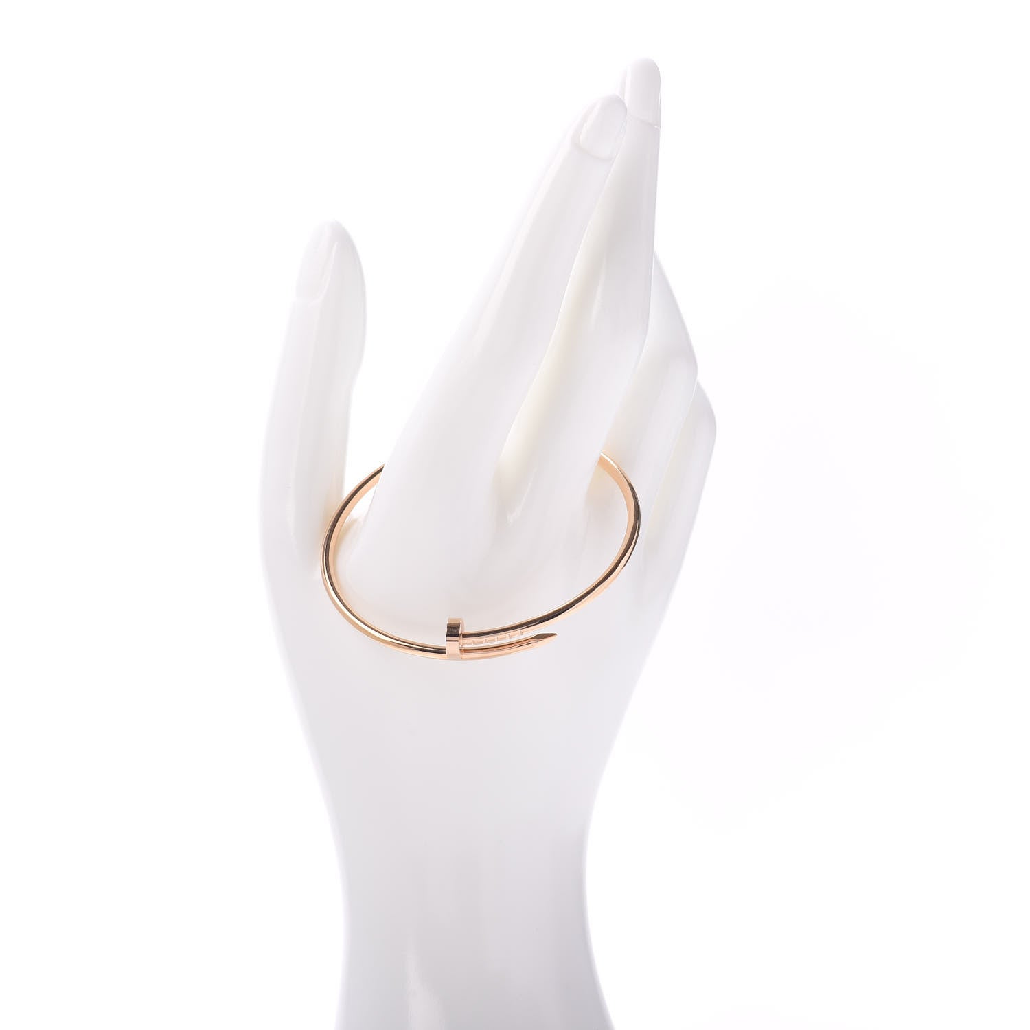 Cartier 18K Pink Gold Small Juste Un Clou Bracelet 16 2 of 5