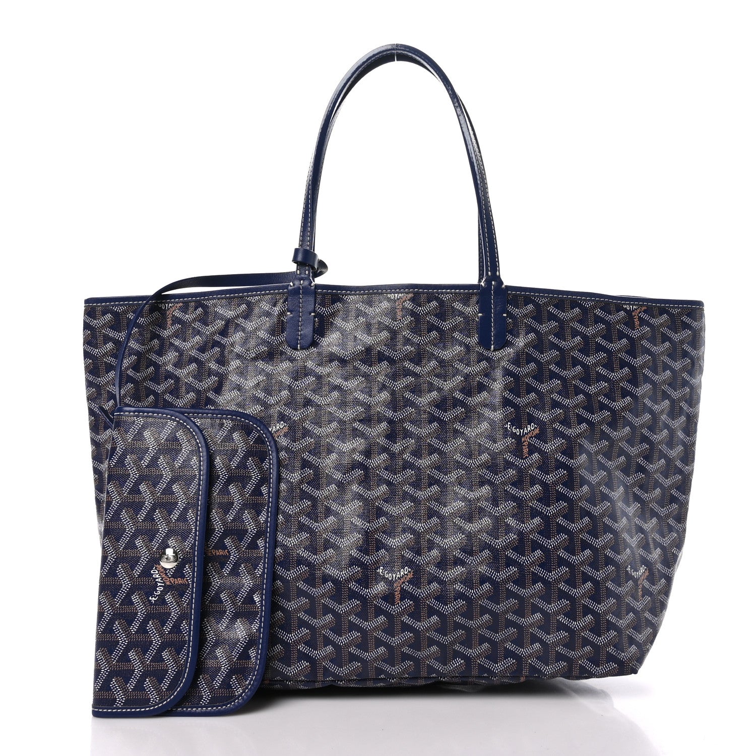 Goyard Goyardine Saint Louis PM Navy 3 of 12