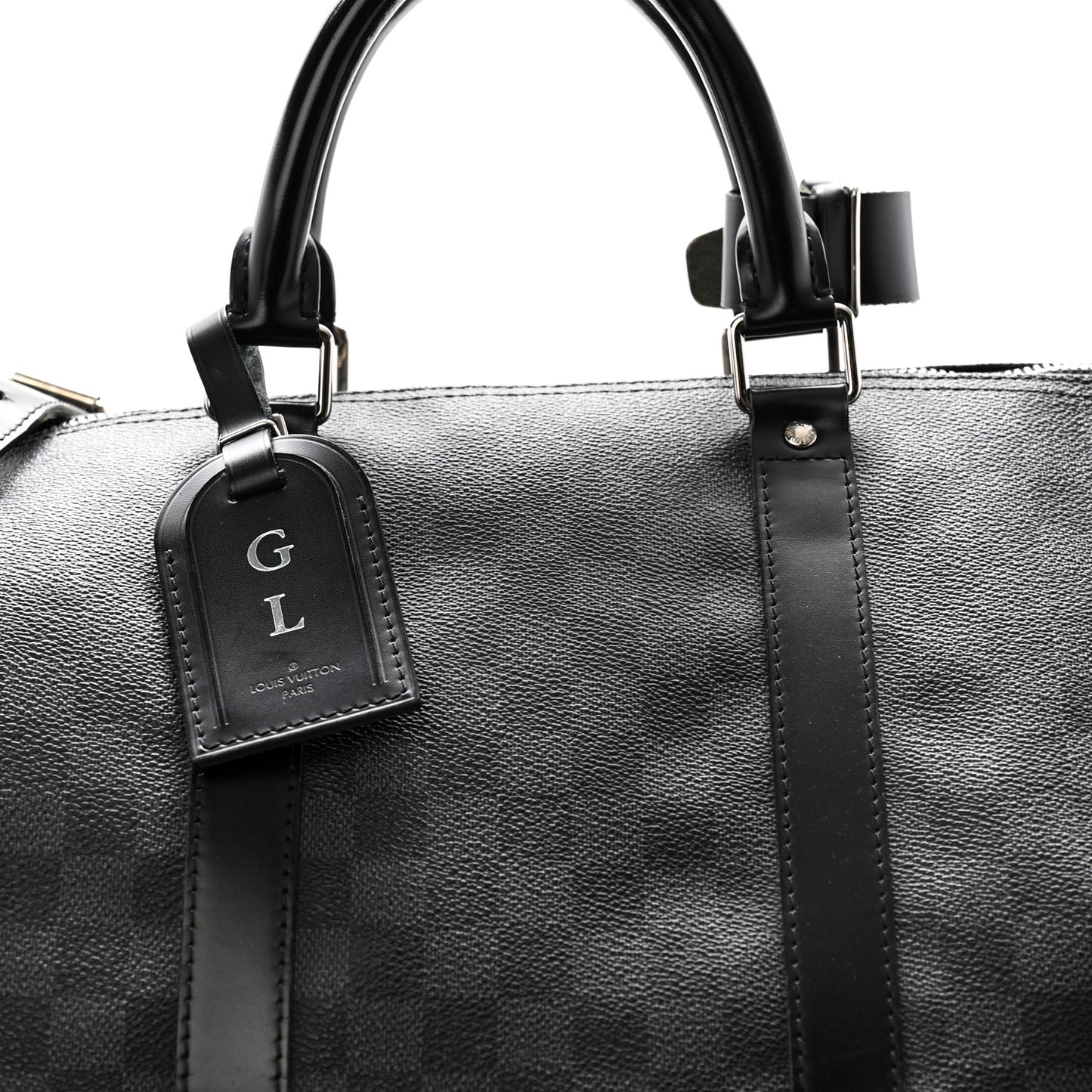 Damier Graphite Keepall Bandouliere 55