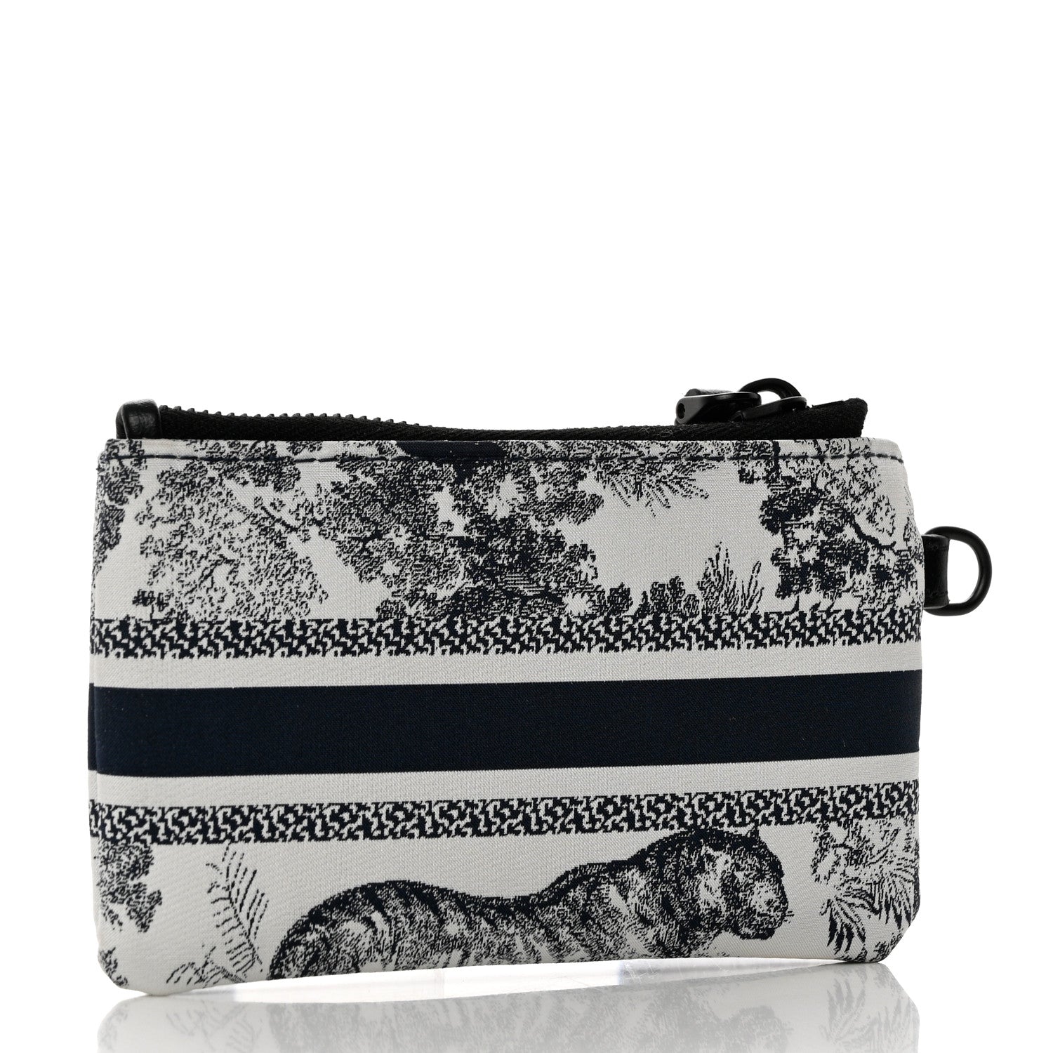 Christian Dior Technical Fabric Embroidered Toile De Jouy DiorTravel Multifunction Pouch Blue 7 of 15