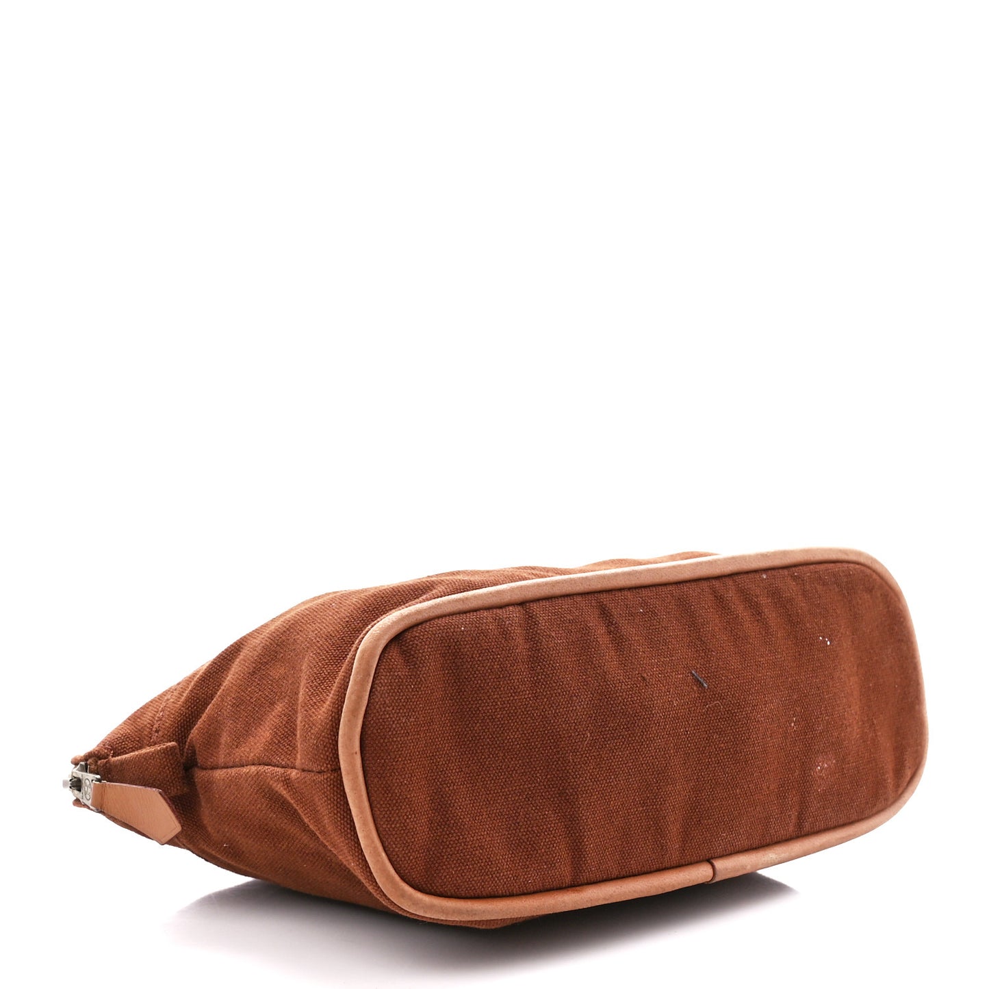 Cotton Canvas Mini Bolide Travel Cosmetic Pouch