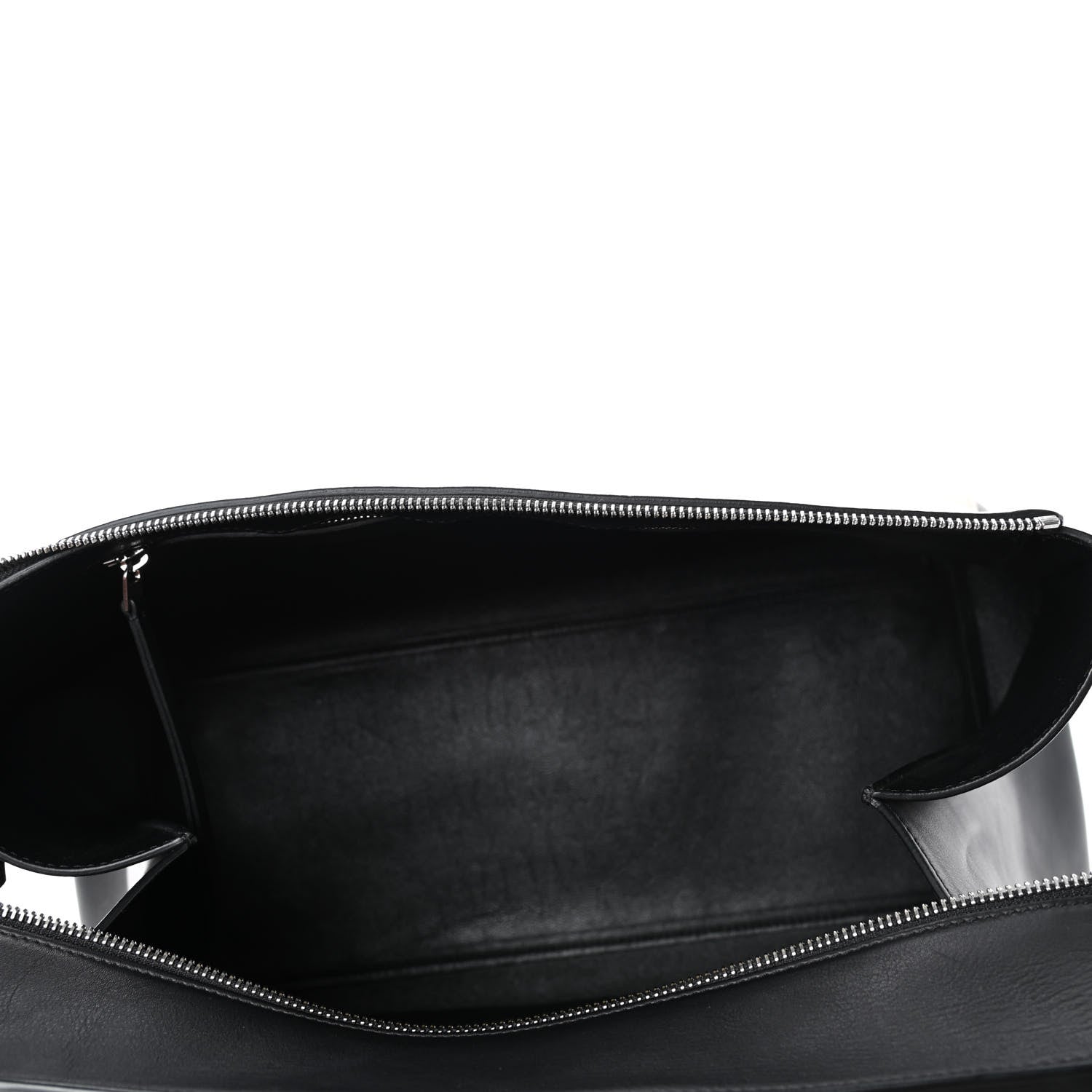 Celine Supple Calfskin Bi-Color Edge Shoulder Bag Beige 5 of 5
