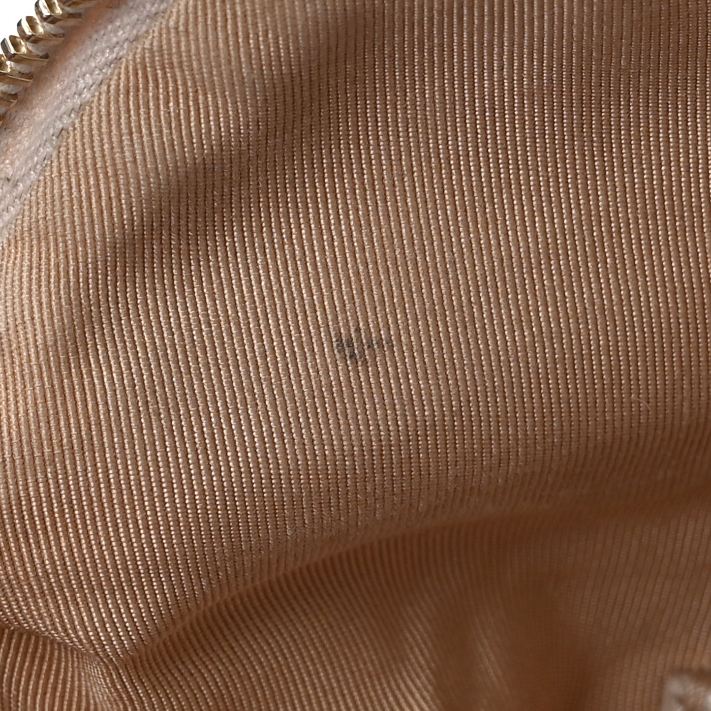 Iridescent Calfskin Quilted All About Waist Belt Bag Beige