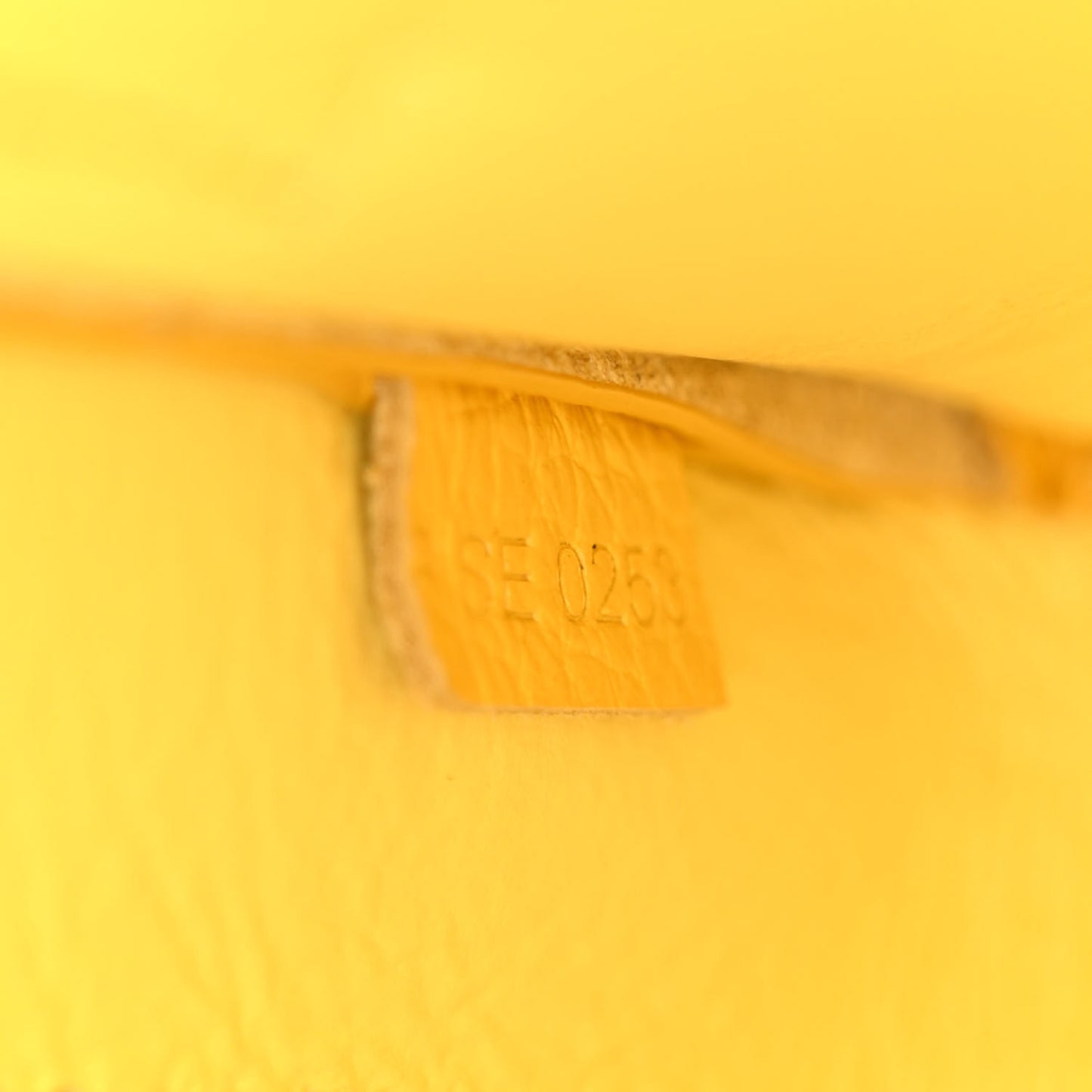 Grained Calfskin Mini The Tote Bag Yellow