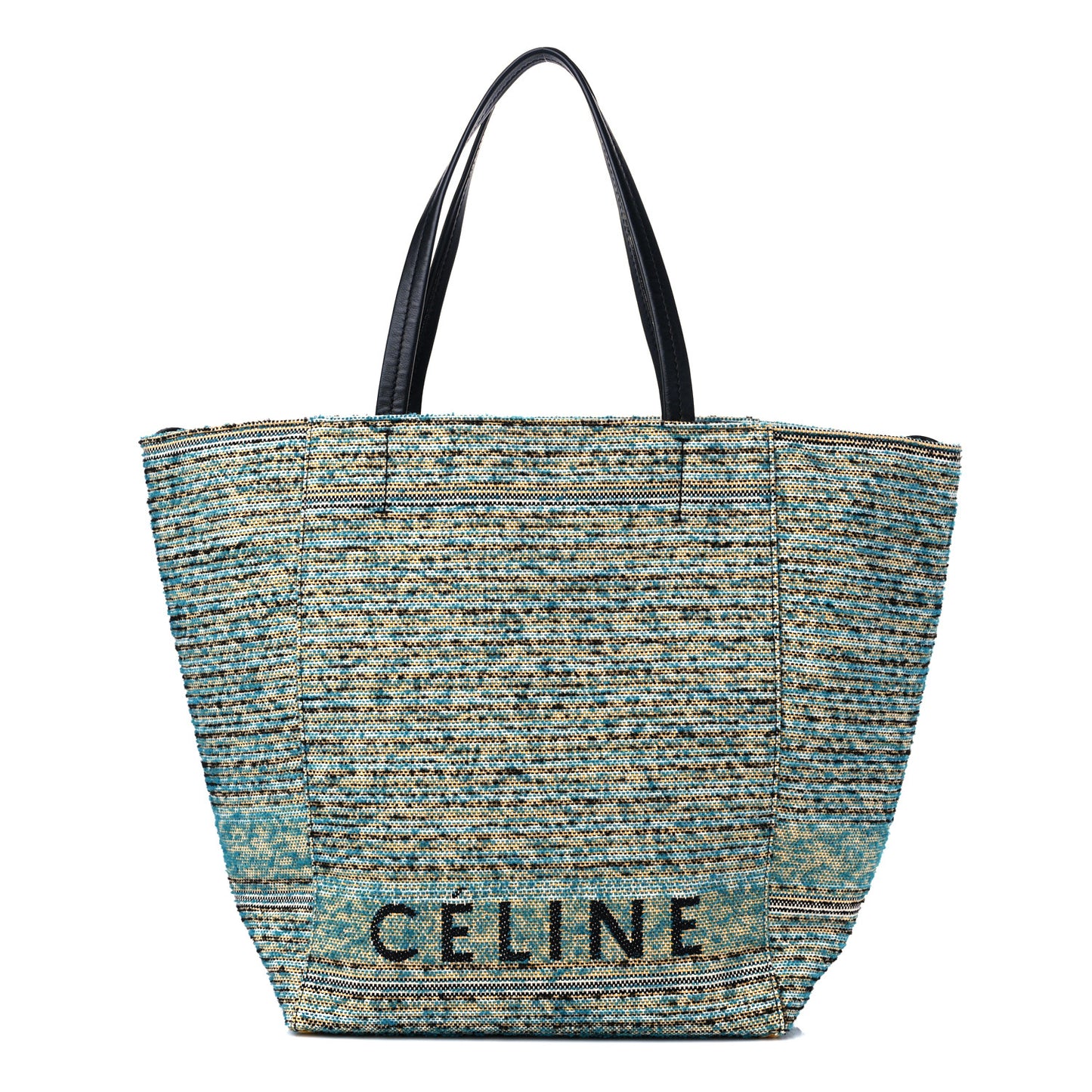 Tweed Phantom Cabas Tote Blue