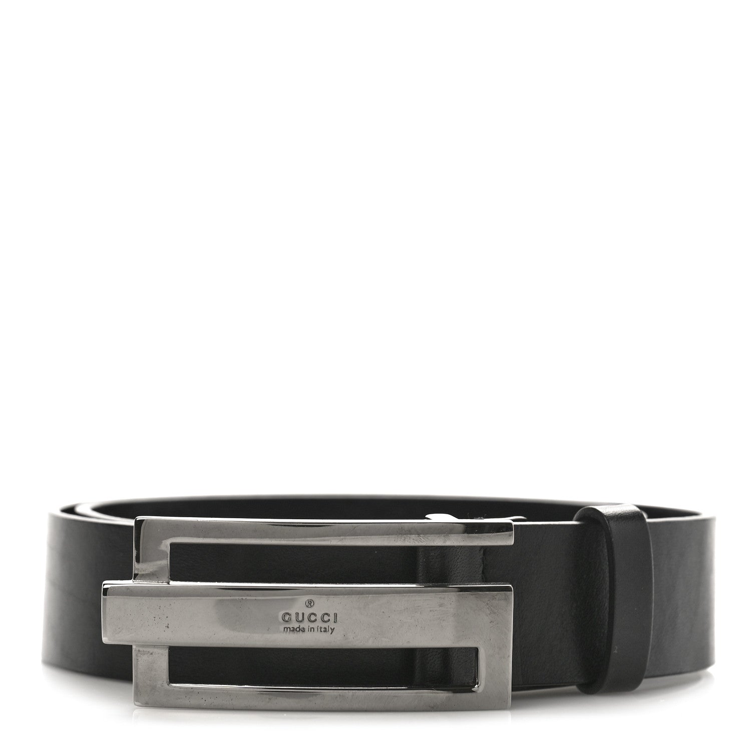 Gucci Calfskin G Cube Belt 70 28 Black 1 of 4