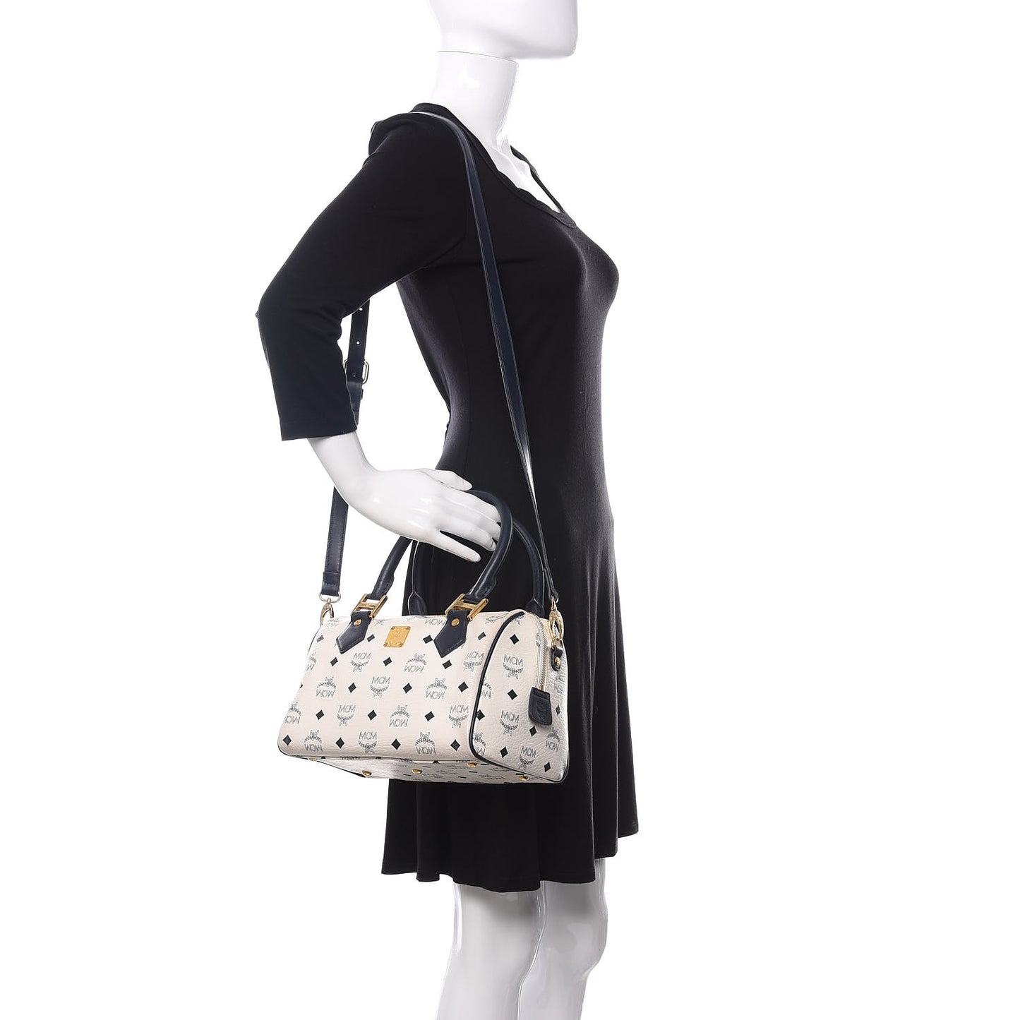Visetos Boston Satchel White