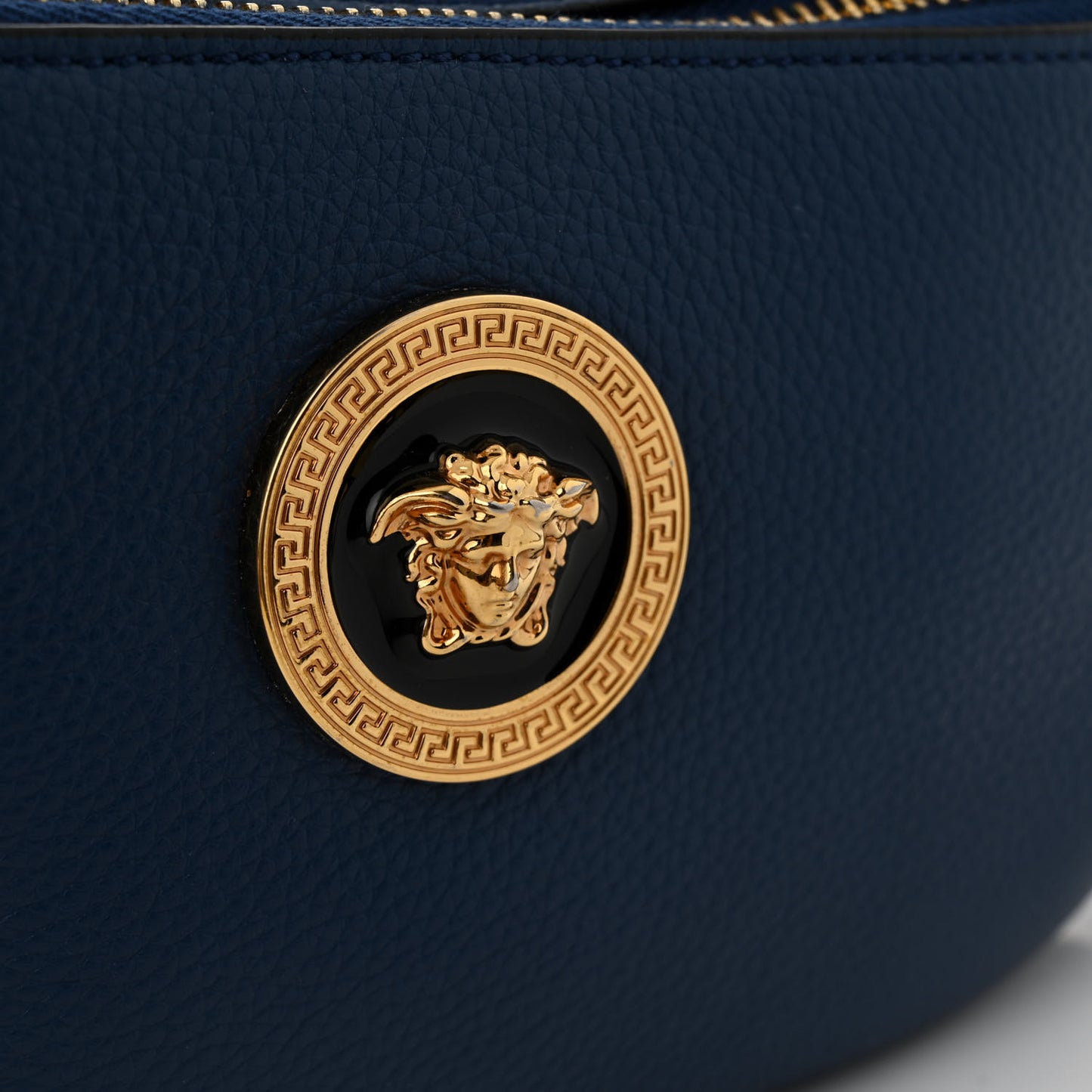 Grained Calfskin Vanitas Medea Belt Bag Blue