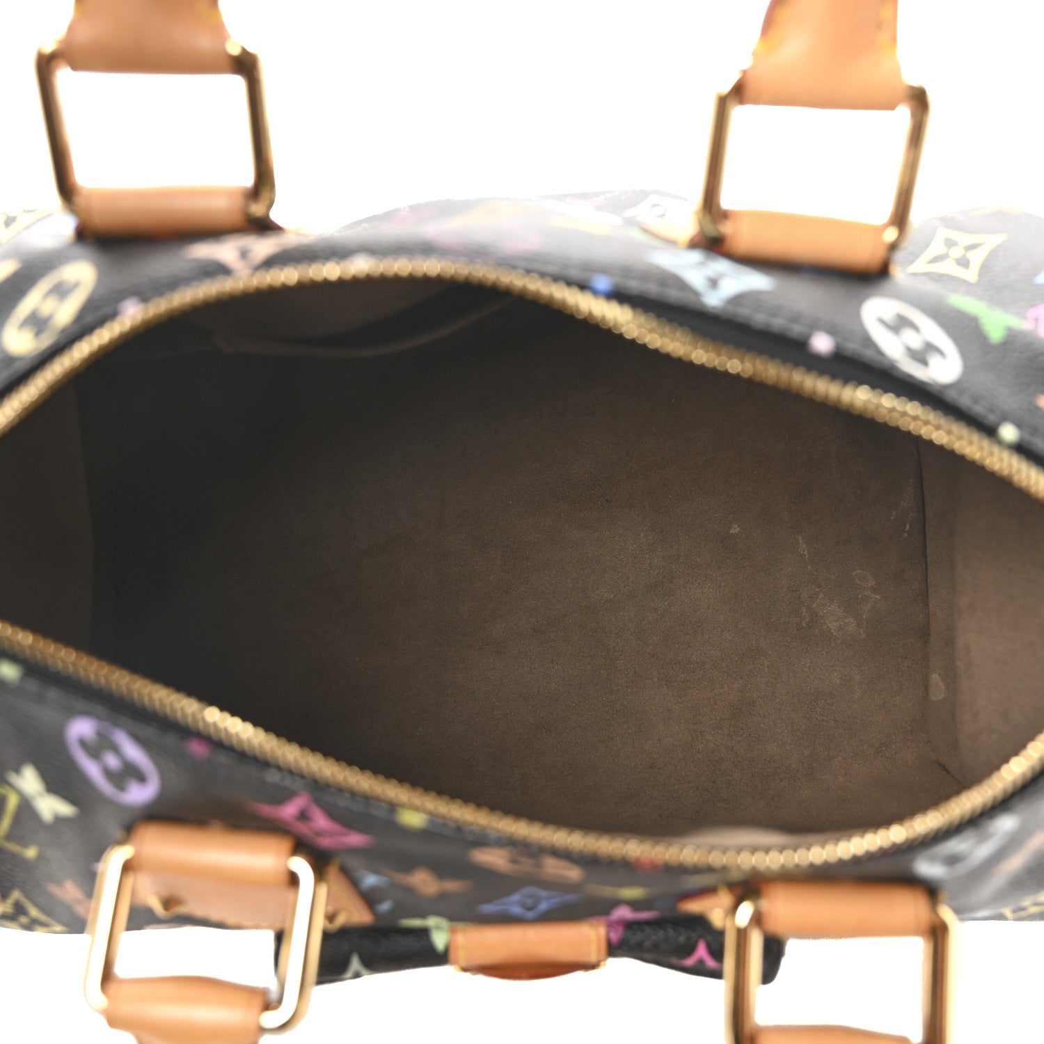 Louis Vuitton Monogram Multicolor Speedy 30 Black 5 of 11