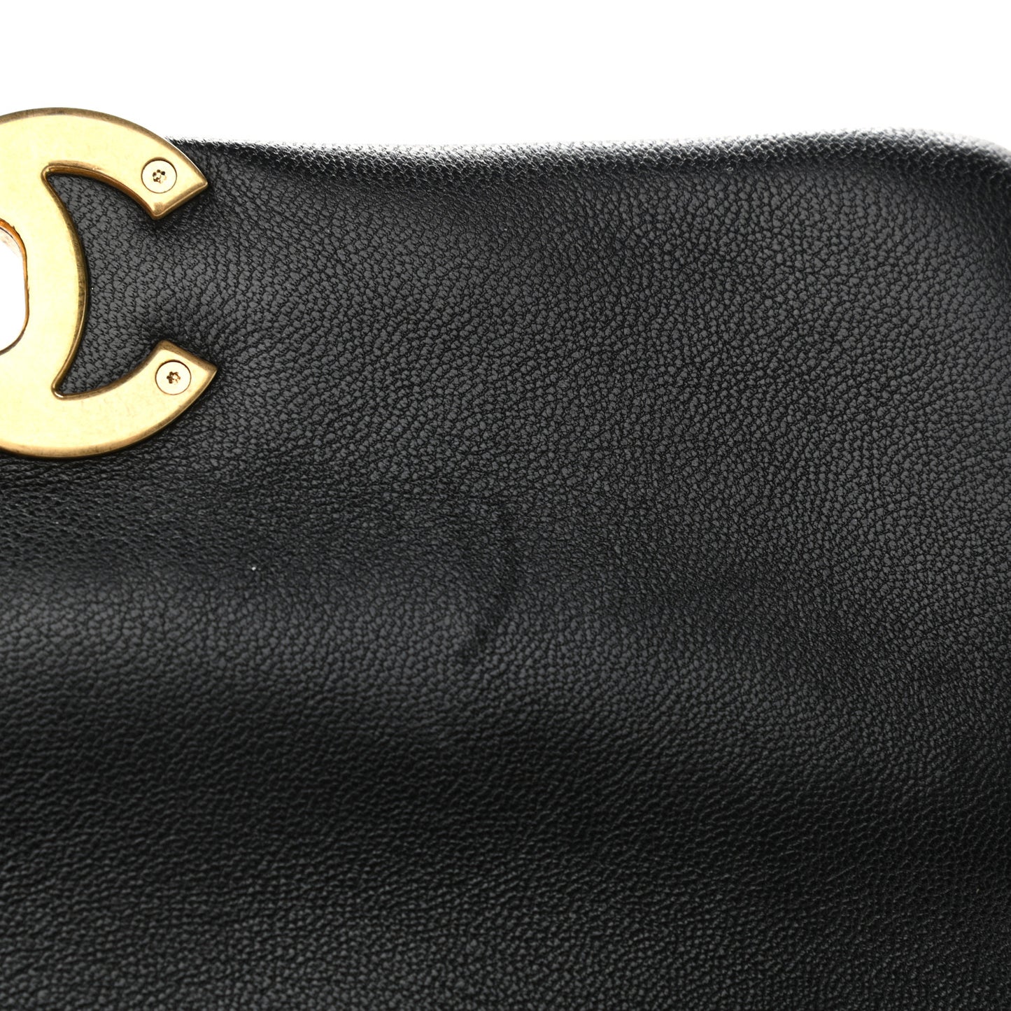 Goatskin Quilted Medium Chanel 19 Flap Black