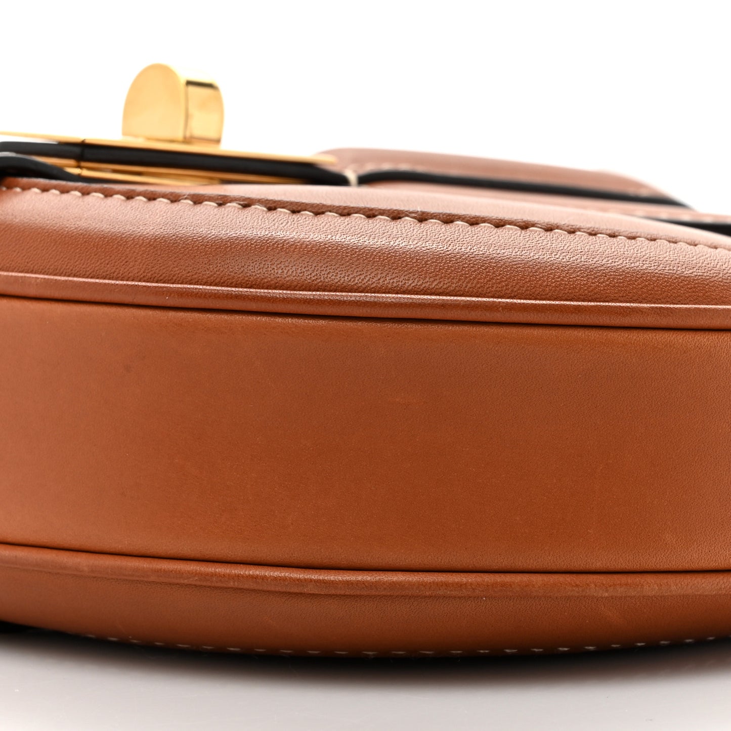 Natural Calfskin Besace Small 16 Tan