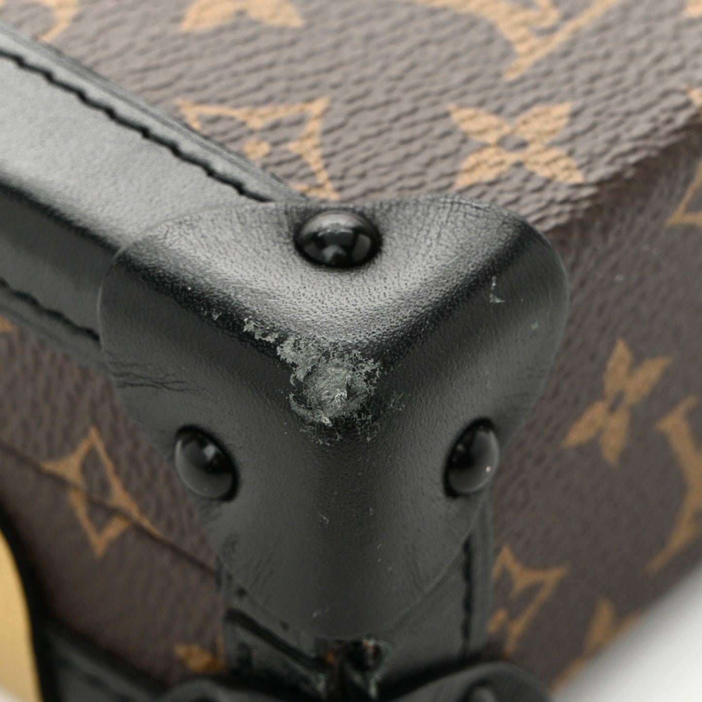 Monogram Column Petite Malle Black