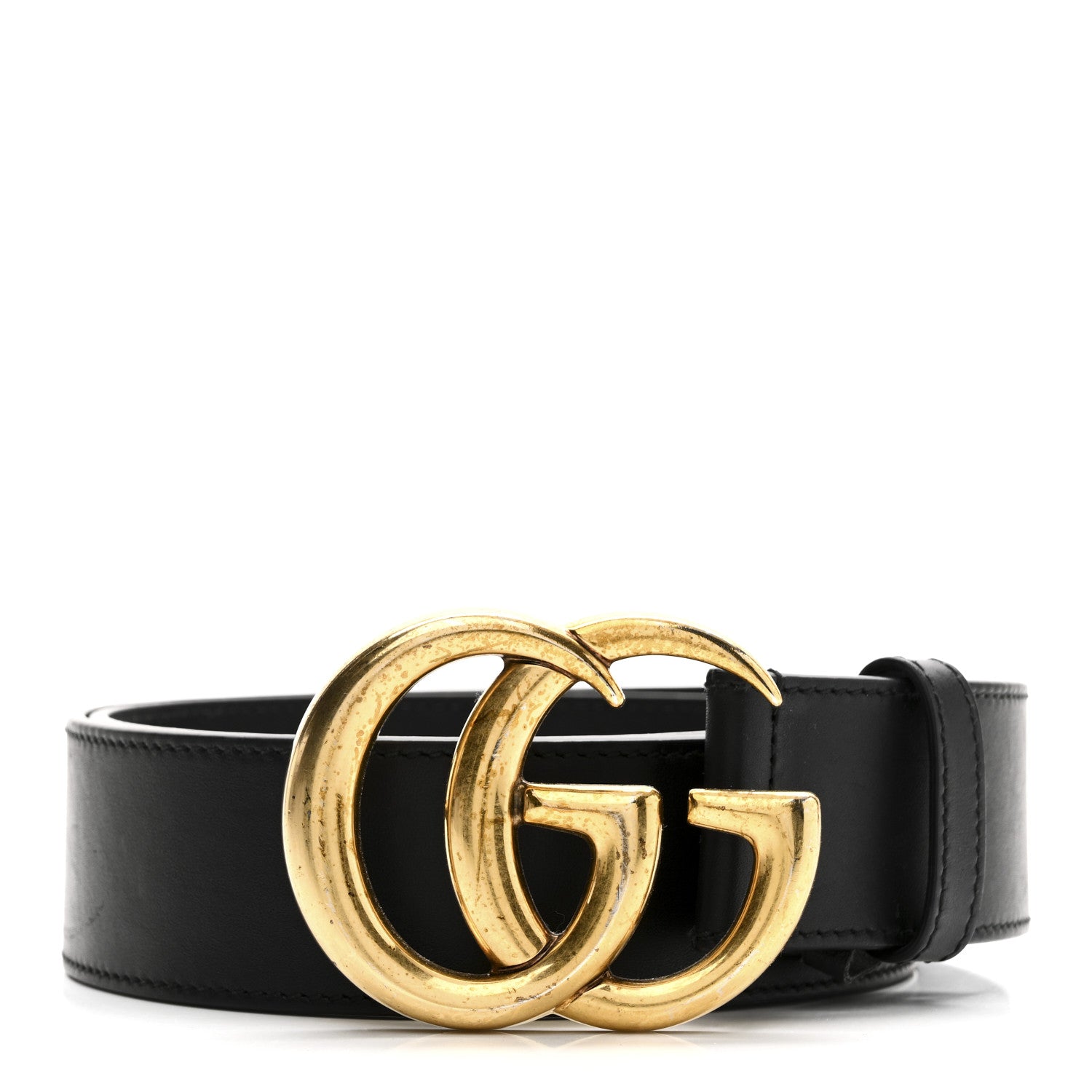 Gucci Calfskin Double G 40mm Belt 80 32 Black 1792512  display picture 2