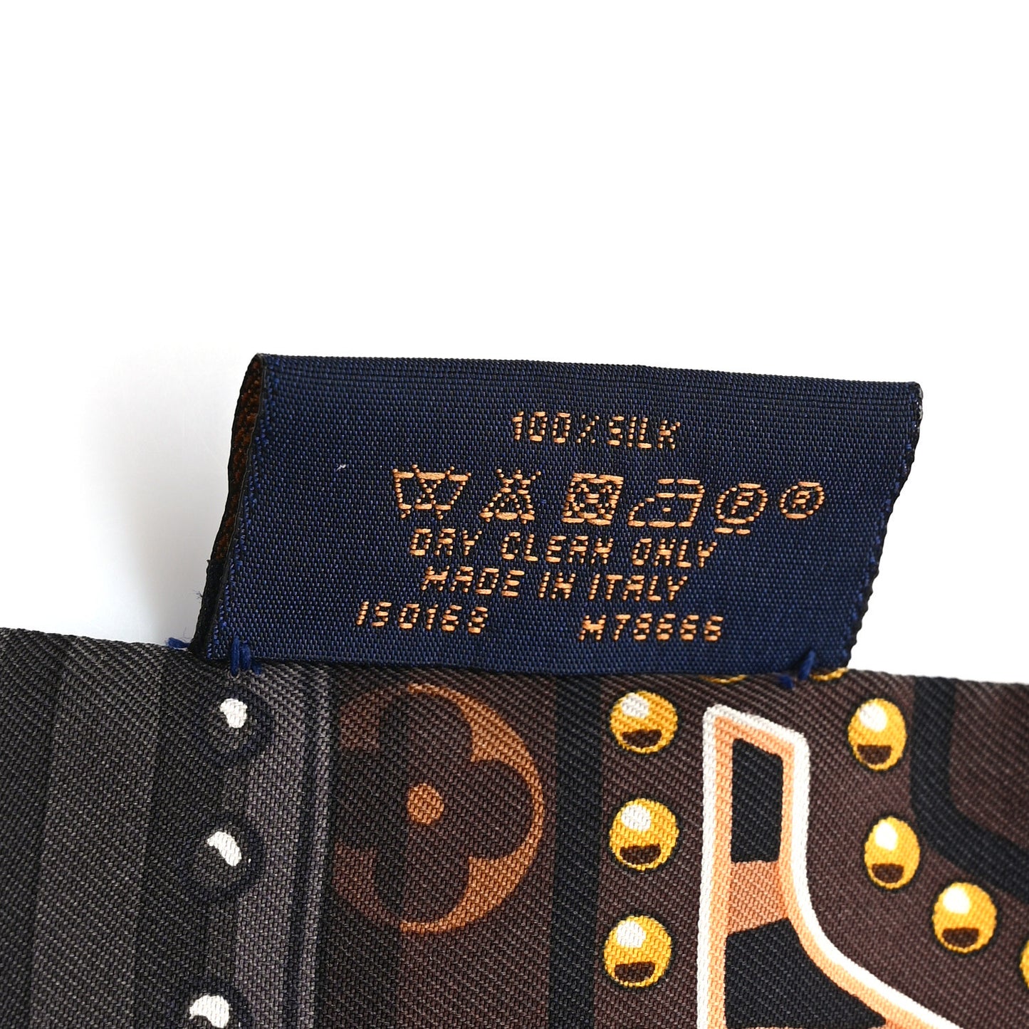Silk Monogram LV World Bandeau Brown