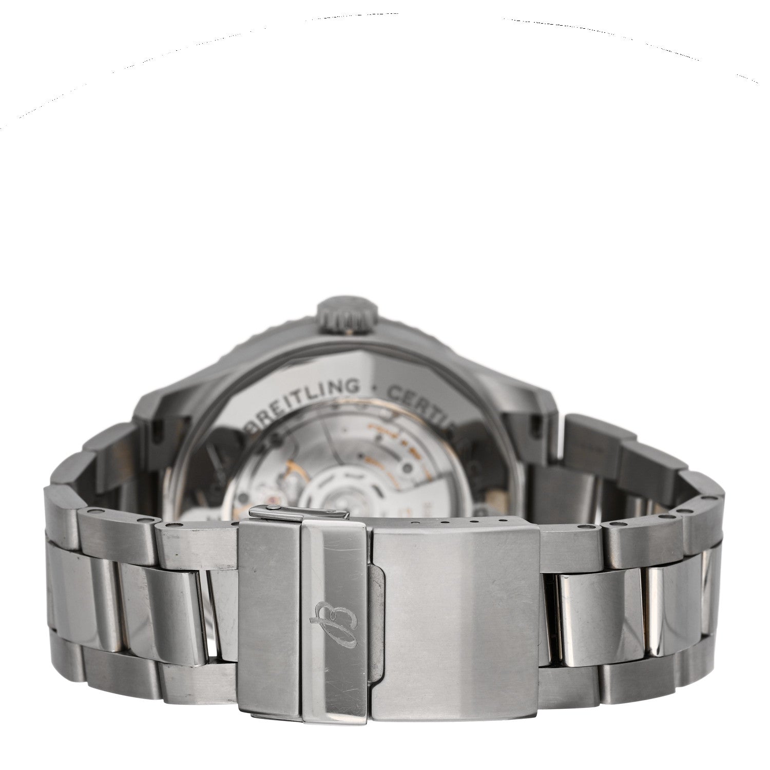 Breitling Stainless Steel 43mm Aviator 8 B35 Automatic Watch Silver AB3521U01G1A1 3 of 4
