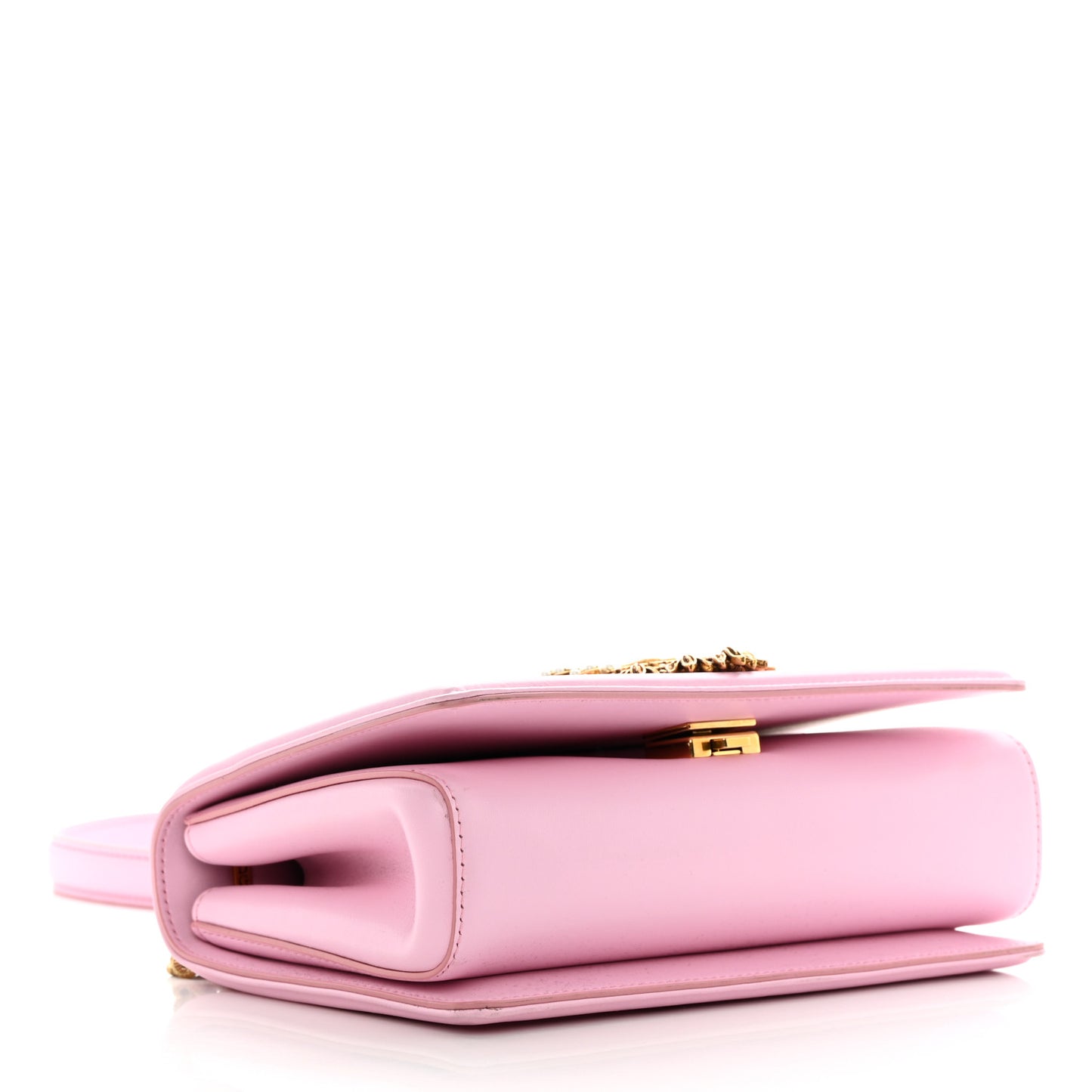 Calfskin Medium Devotion Crossbody Pink