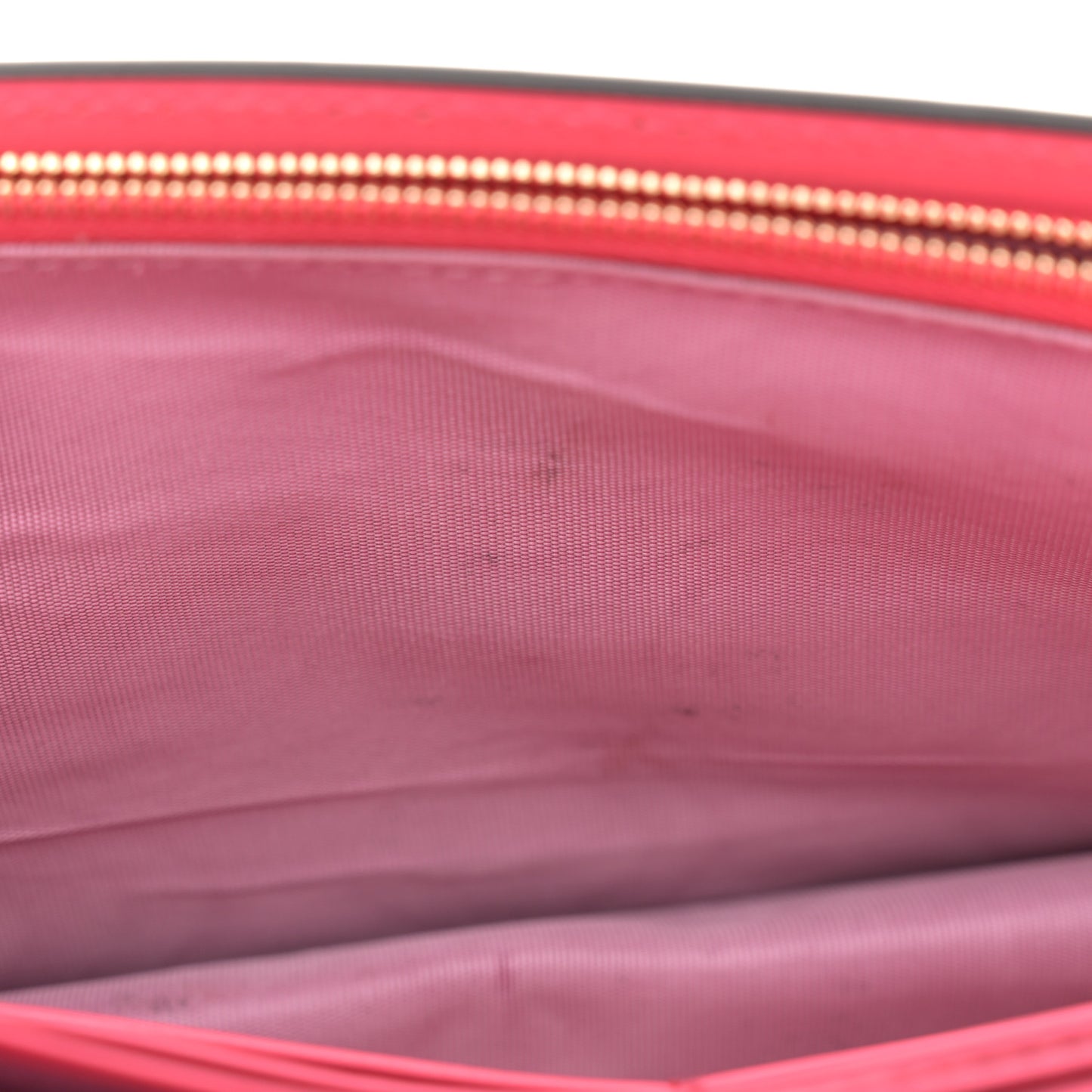 Calfskin GG Matelasse Chain Wallet Rhodamine Pink