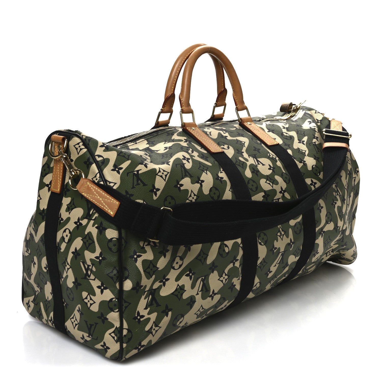 Louis Vuitton Monogramouflage Keepall 55 3 of 20