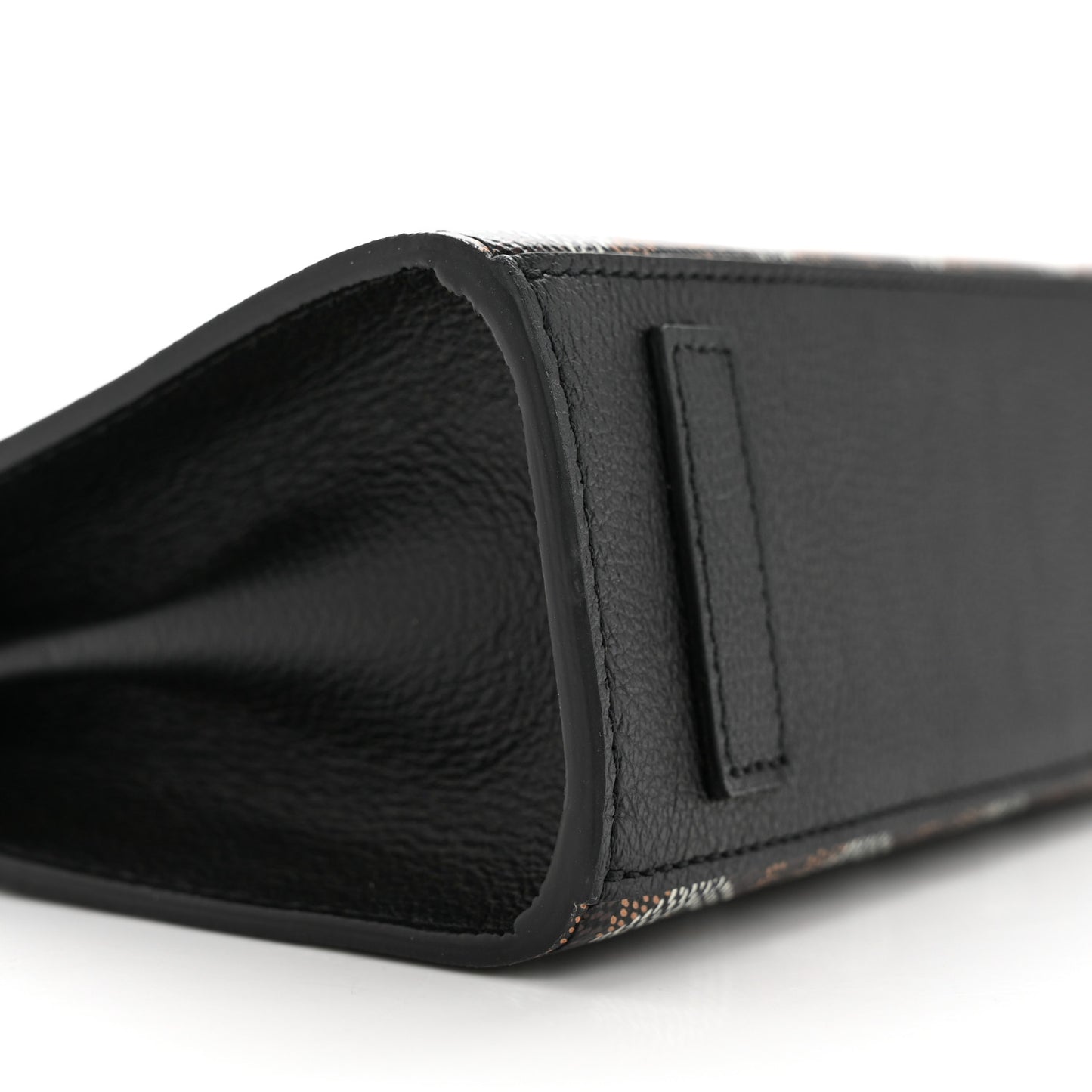 Goyardine Mini Rouette Structure Black