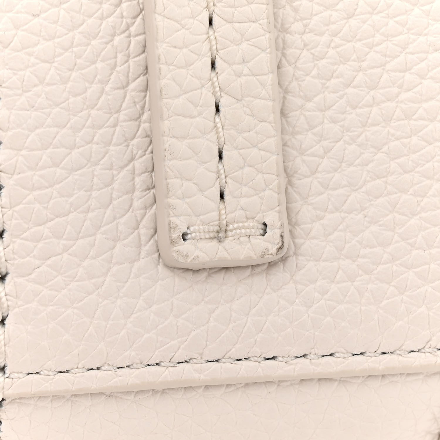 Marc Jacobs Grained Calfskin Medium The Tote Bag Cotton Silver 15 of 15