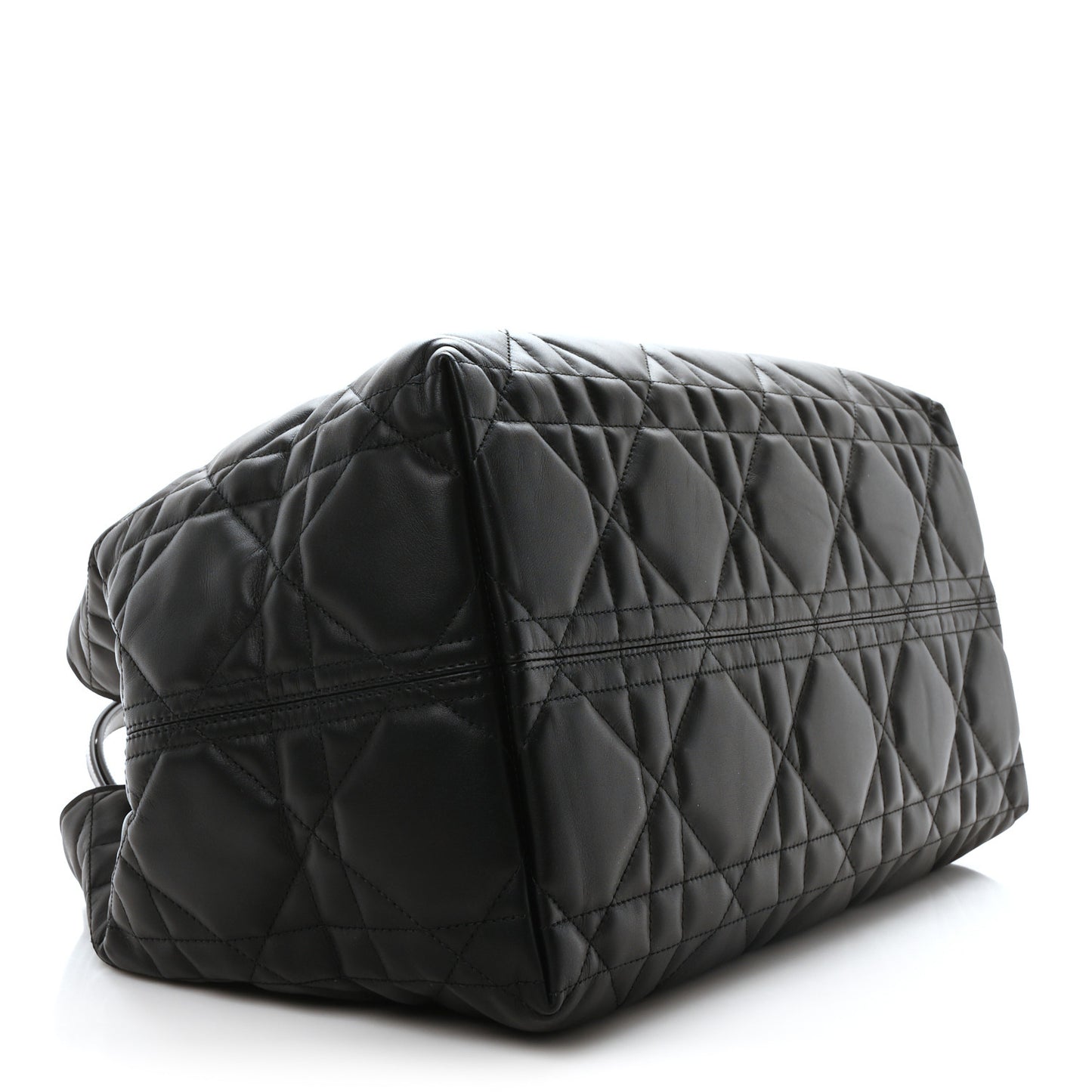 Calfskin Macrocannage Large Toujours Black