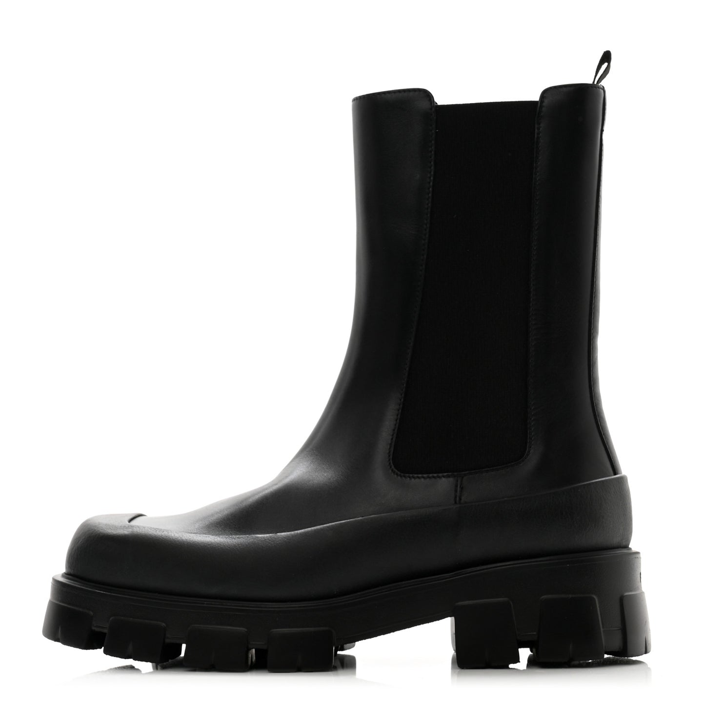 Spazzolato Rois Monolith Chelsea 55mm Tall Boots 8 Black