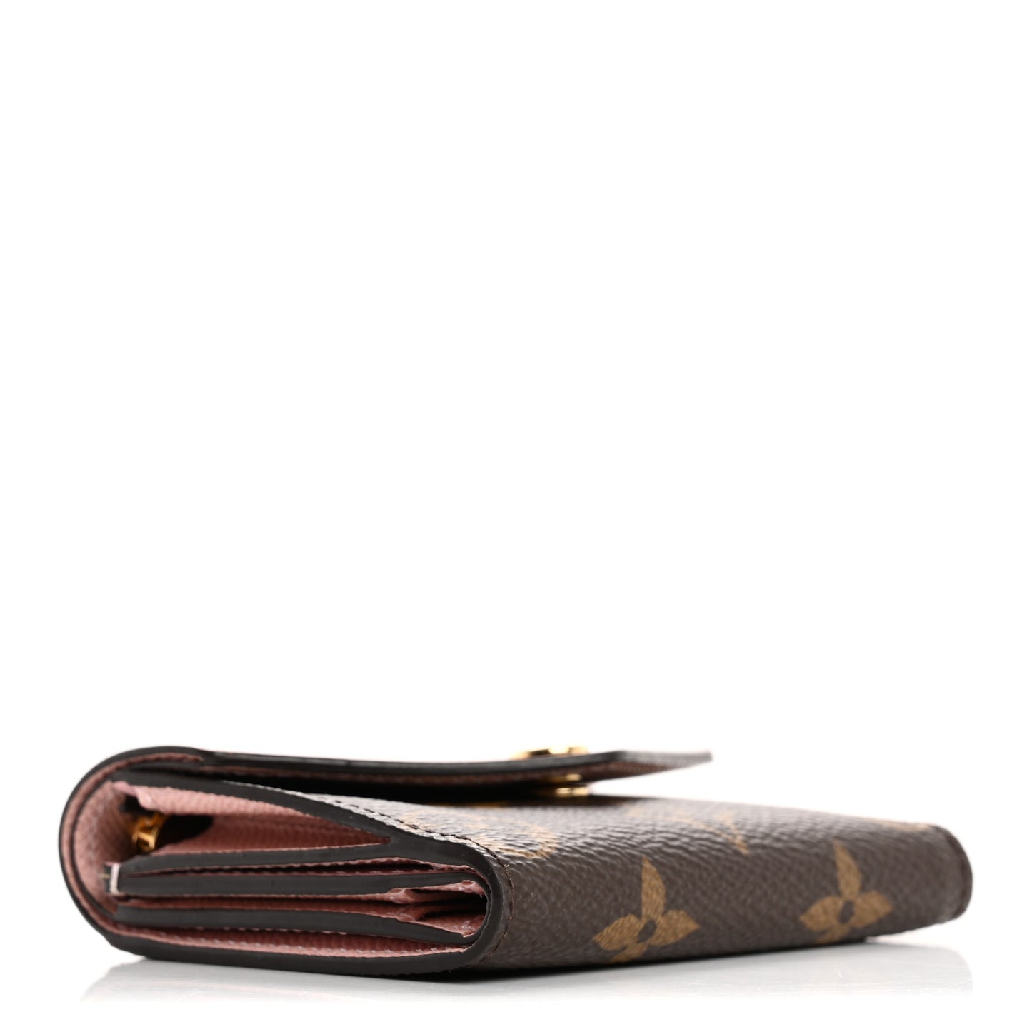Monogram Zoe Wallet Rose Ballerine