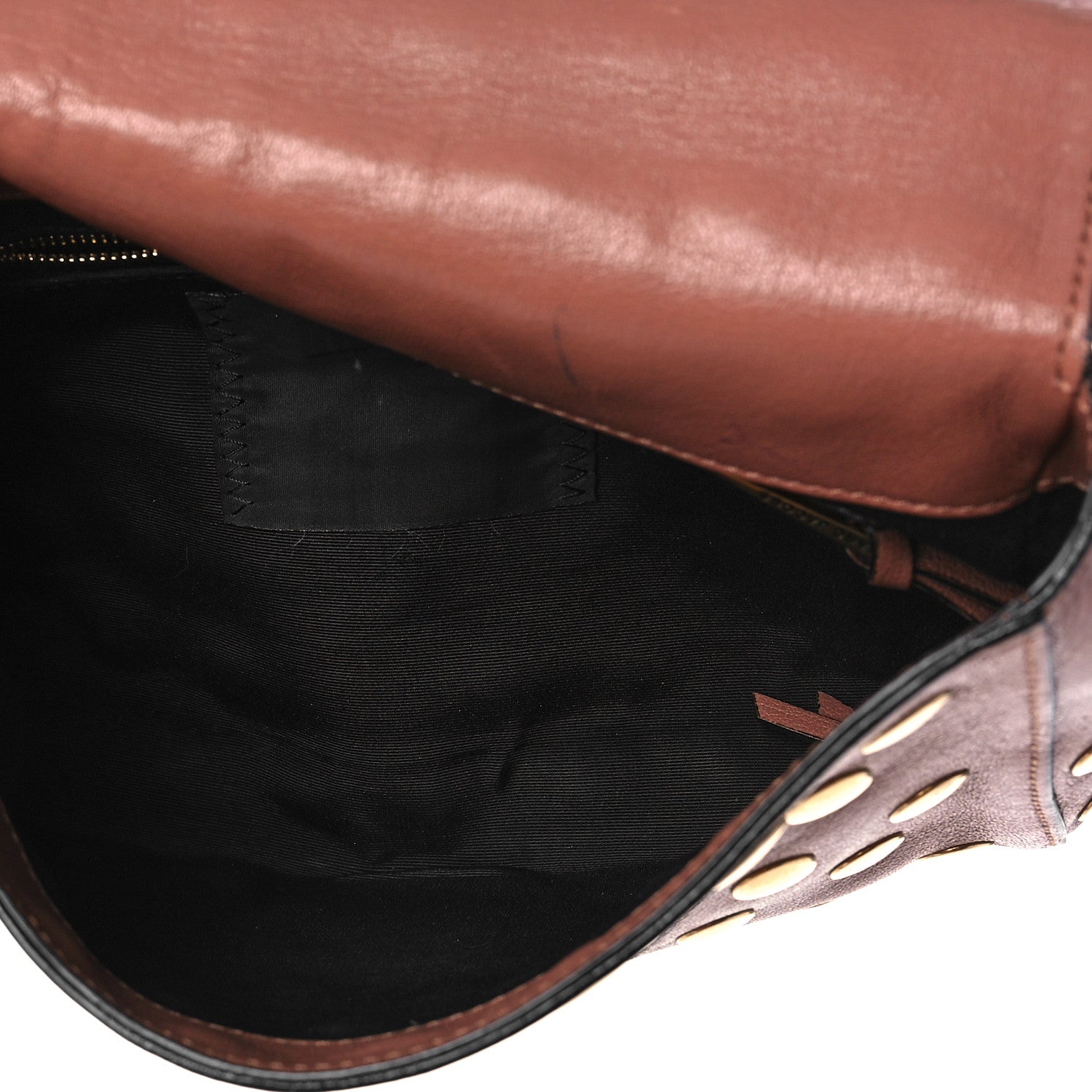 Marc Jacobs Goatskin Grommet Gotham Eyelet Shoulder Bag Beige 5 of 12