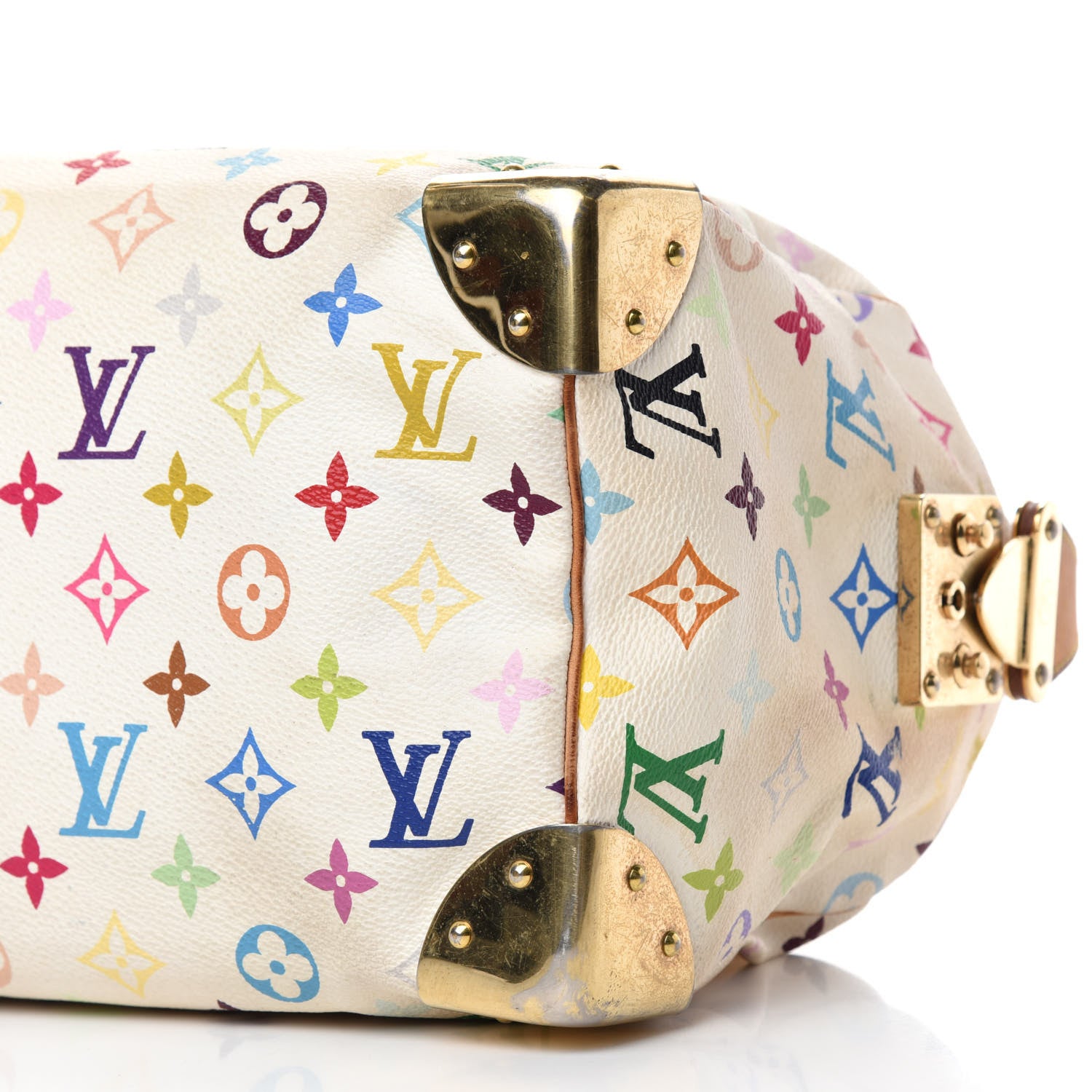 Louis Vuitton Monogram Multicolor Speedy 30 White 7 of 14