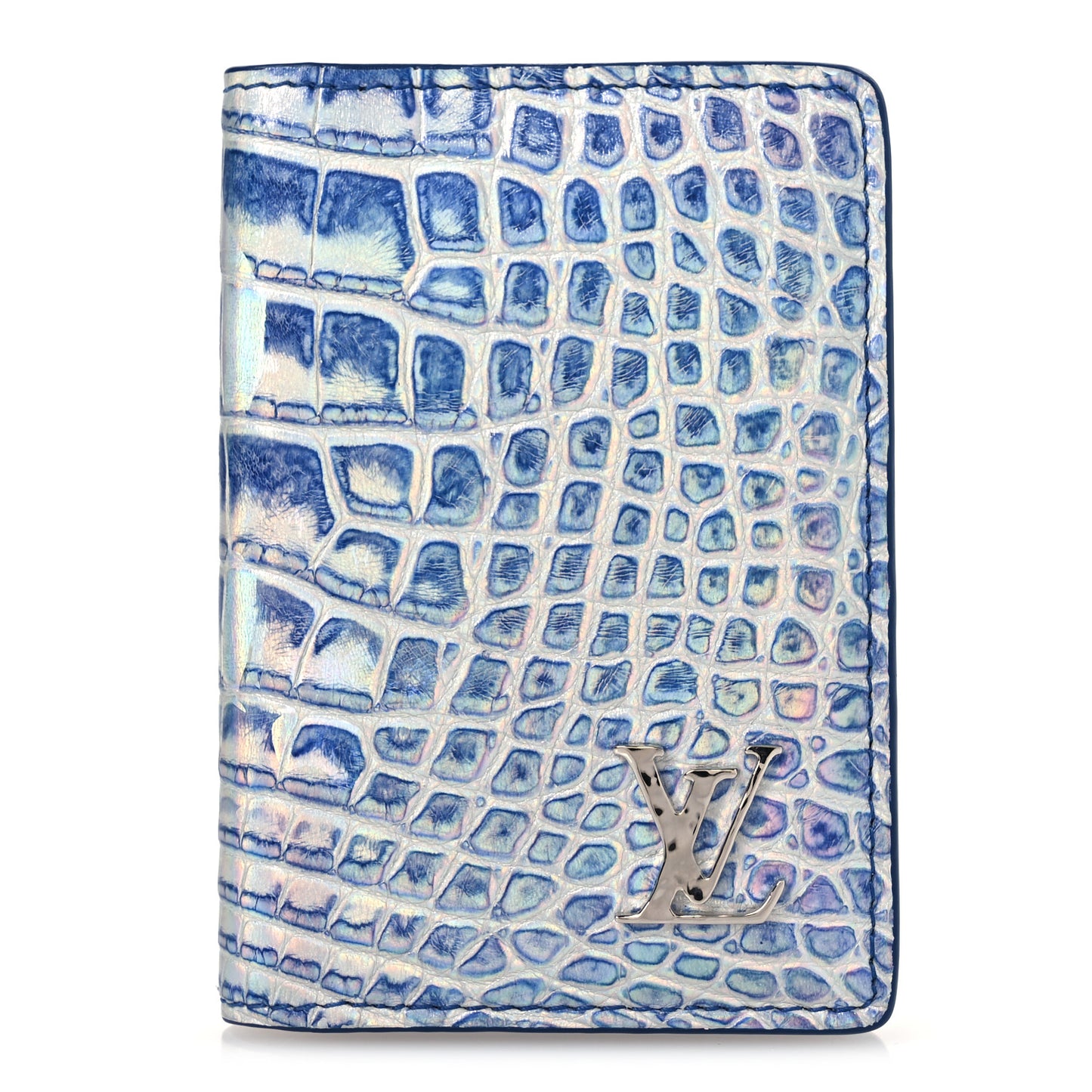 Alligator Pocket Organizer Frozen Blue