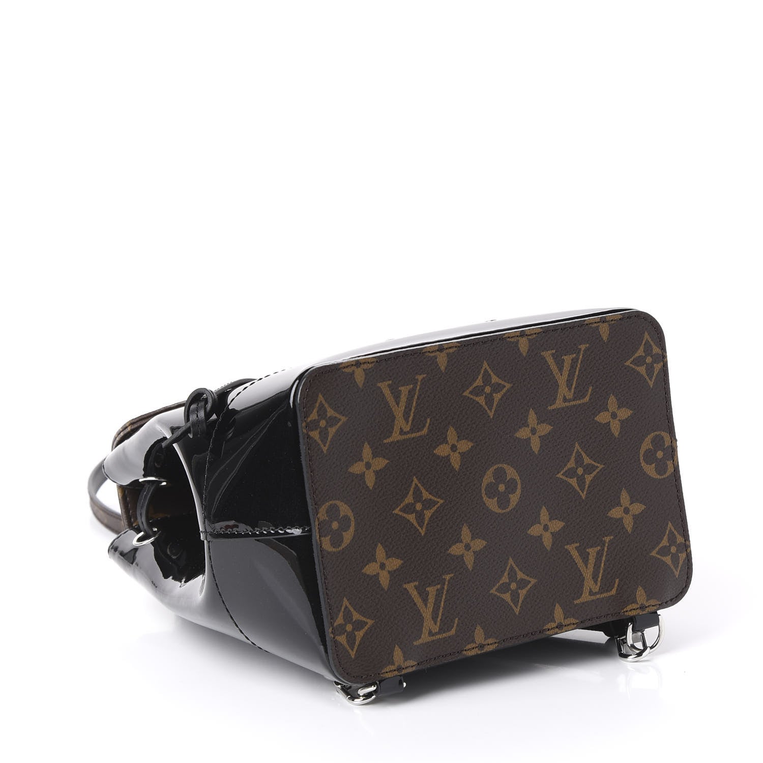 Louis Vuitton Patent Monogram Hot Springs Backpack Black 3 of 7
