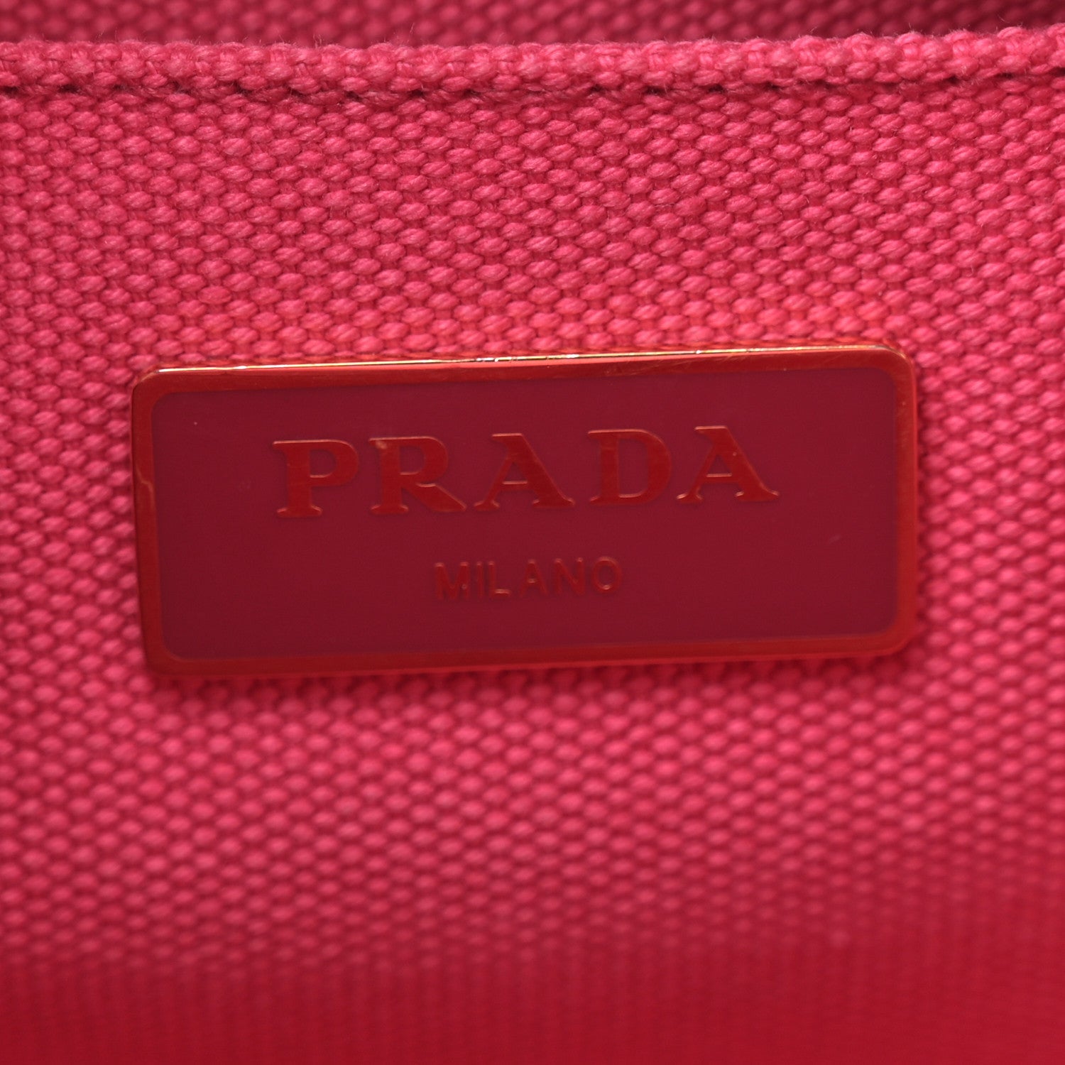 Prada Canapa Small Logo Tote Peonia 6 of 12