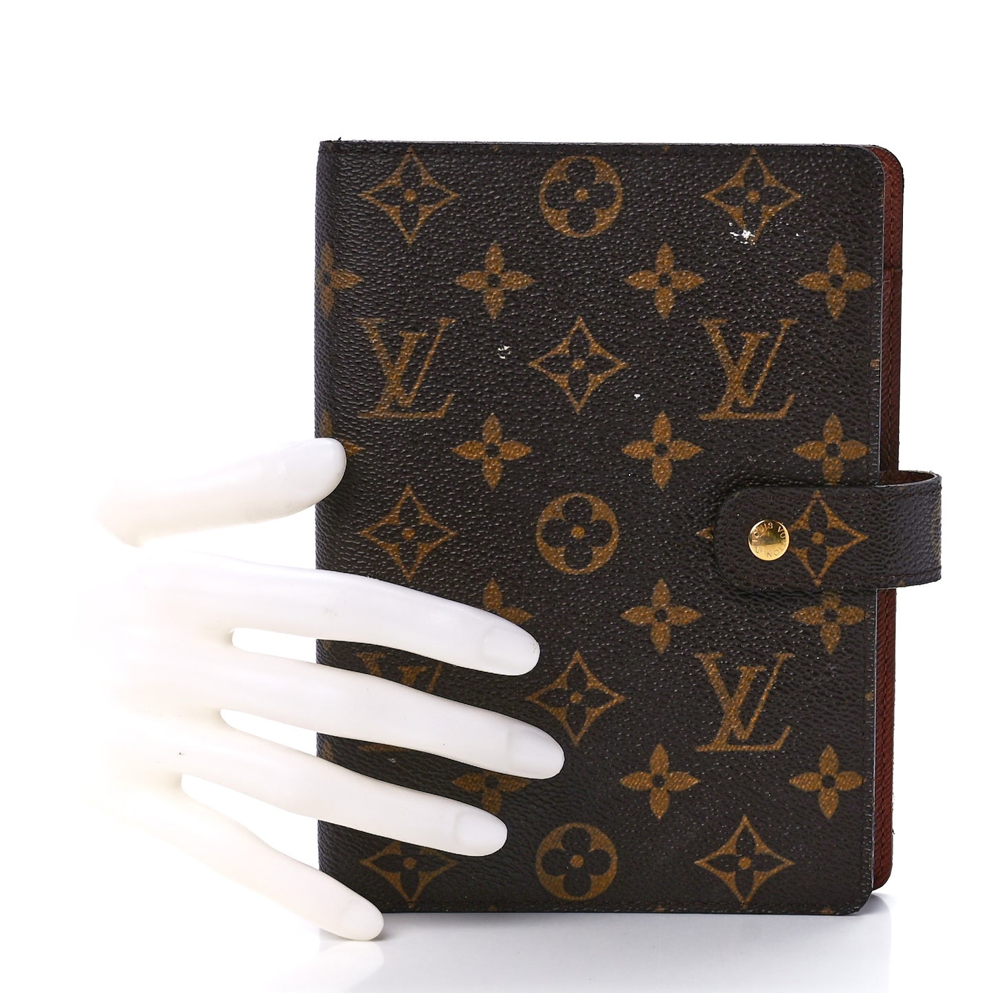 Monogram Medium Ring Agenda Cover
