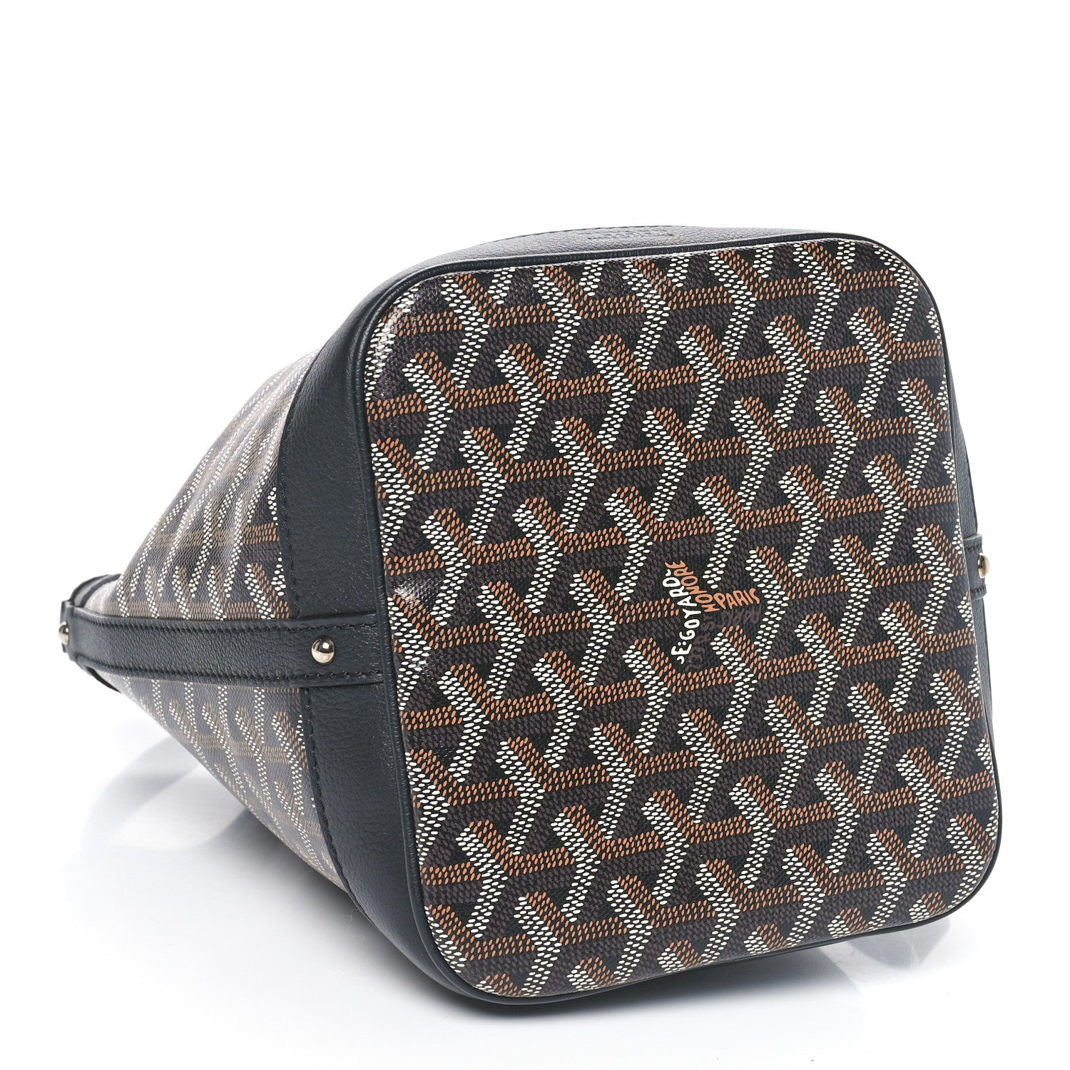 Goyard Goyardine Petit Flot Bucket Bag PM Black 4 of 9