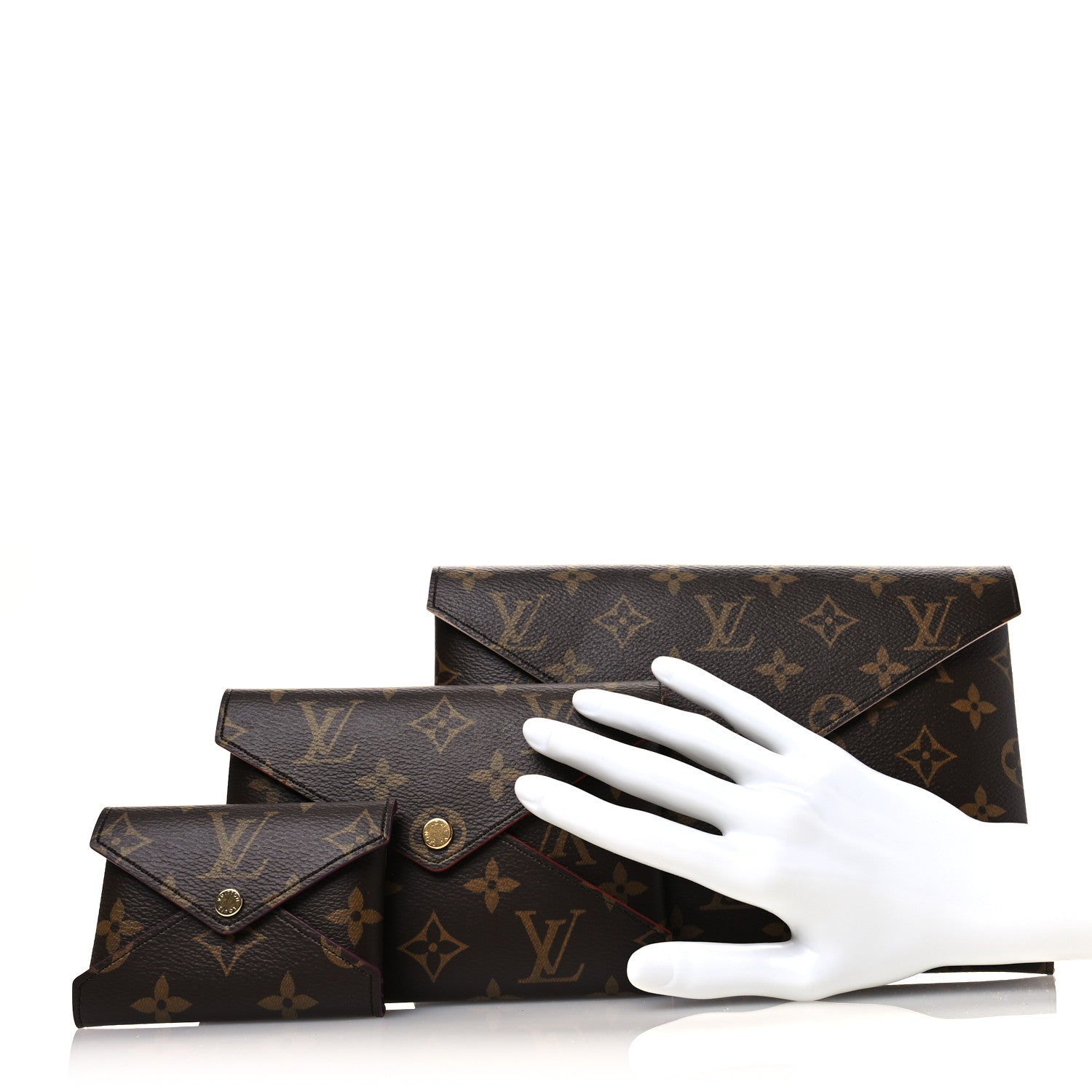 Louis Vuitton Monogram Kirigami Pochette Set 2 of 9