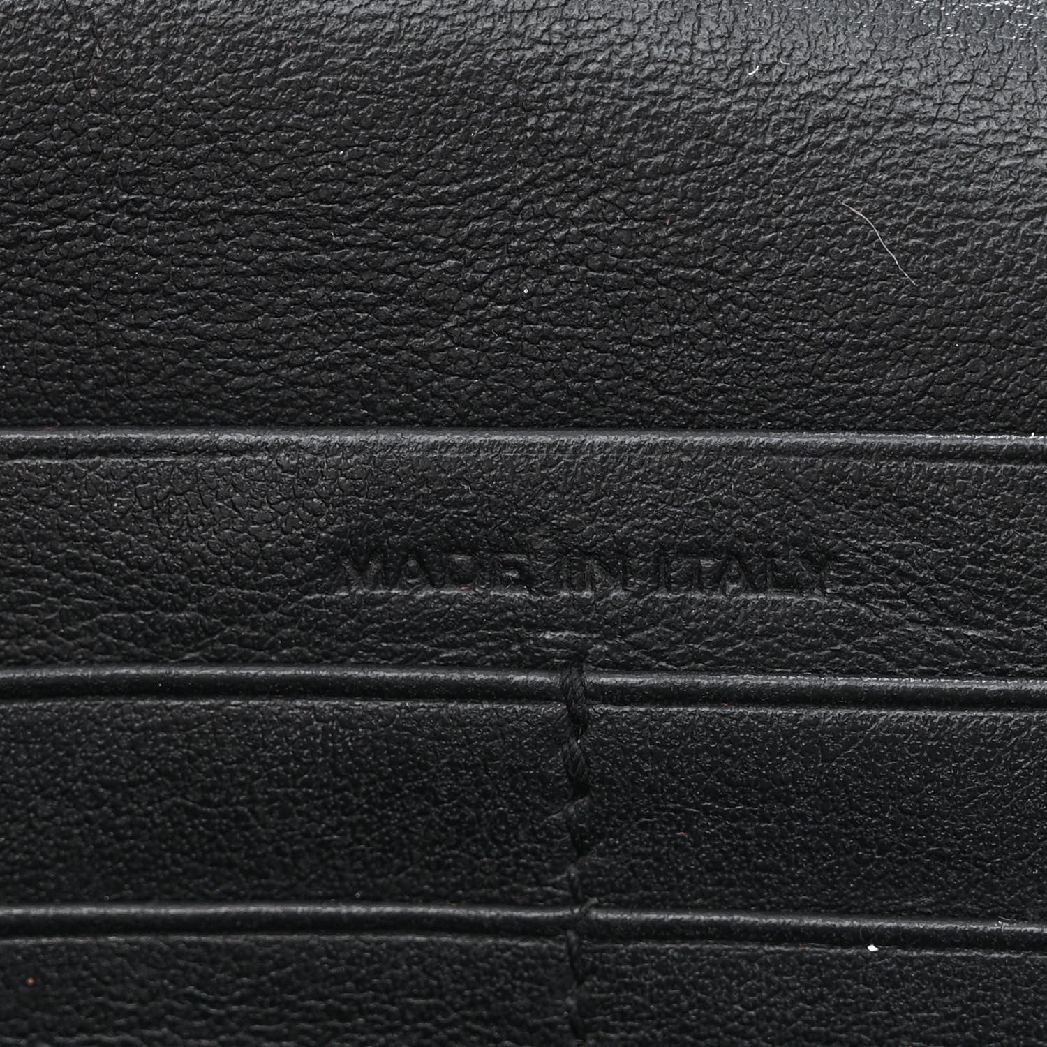 Saint Laurent Velvet Crystal Monogram Chain Wallet Black 12 of 14