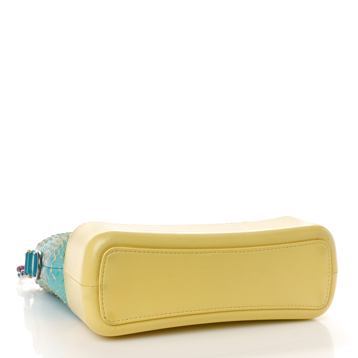 Snakeskin Medium Gabrielle Hobo Yellow Multicolor