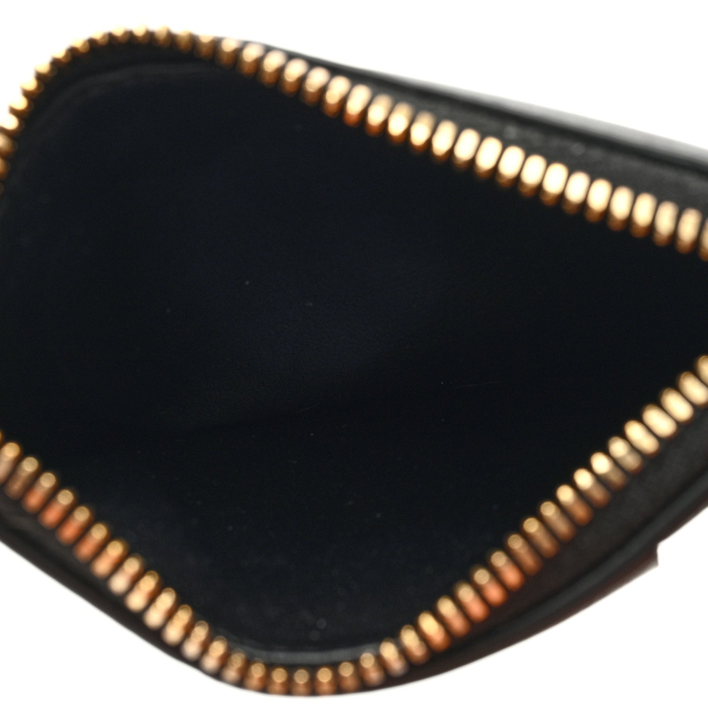 Nappa Maxi Intrecciato Zip Card Holder Black