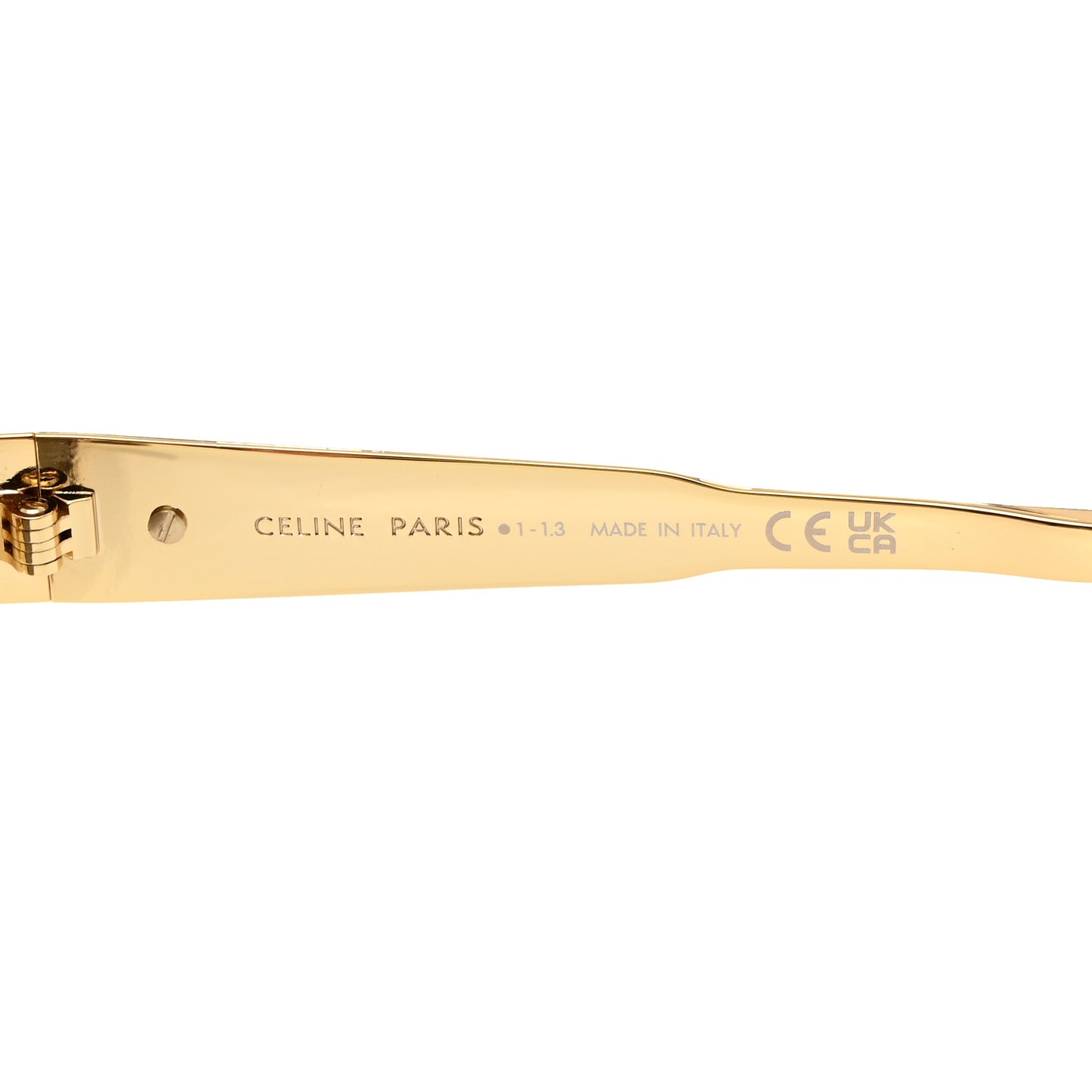 Metal Triomphe 01 Sunglasses CL40235U Gold Green